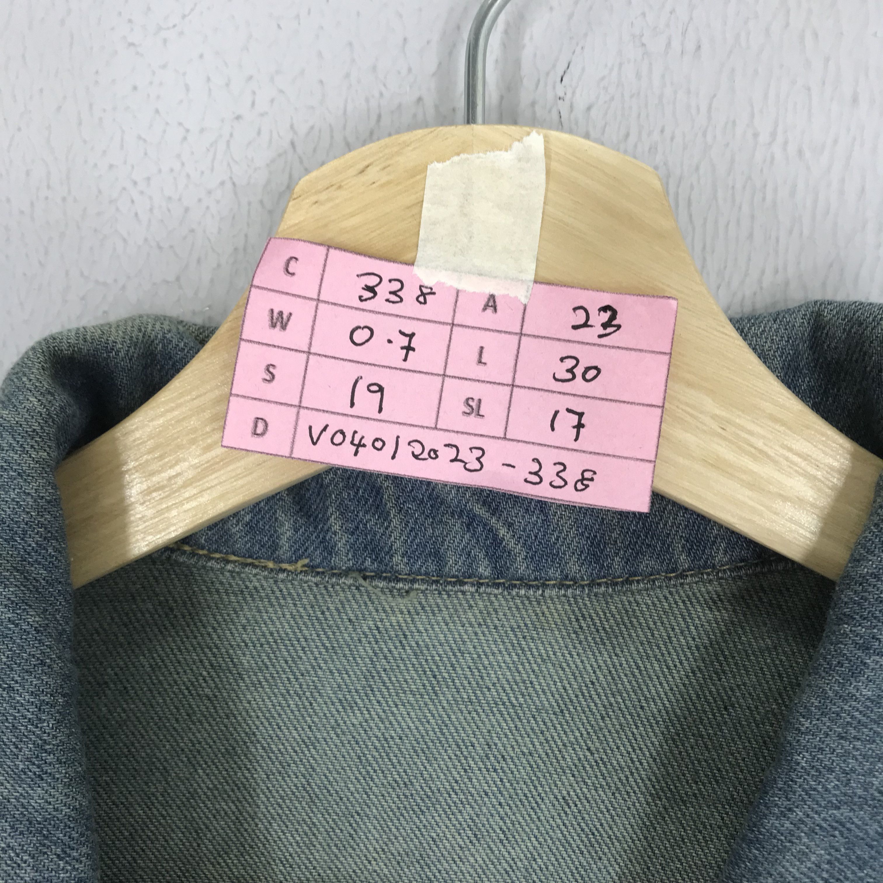 Japanese Brand Vintage 90s Denim Worker Jacket Four Pocket Frenchwork Blue Size US M / EU 48-50 / 2 - 10 Thumbnail