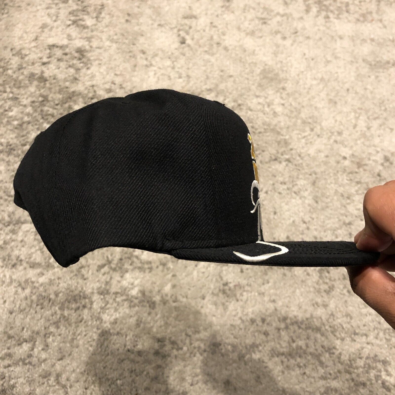 Adidas 2017 Adidas Golden State Warriors NBA Finals Black Snapback Size ONE SIZE - 5 Thumbnail