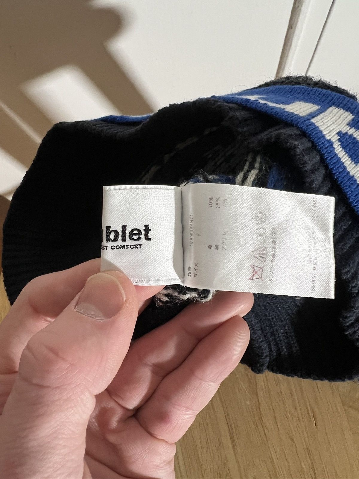 Doublet Doublet AW18 3 Layer Knit Cap Size ONE SIZE - 11 Thumbnail