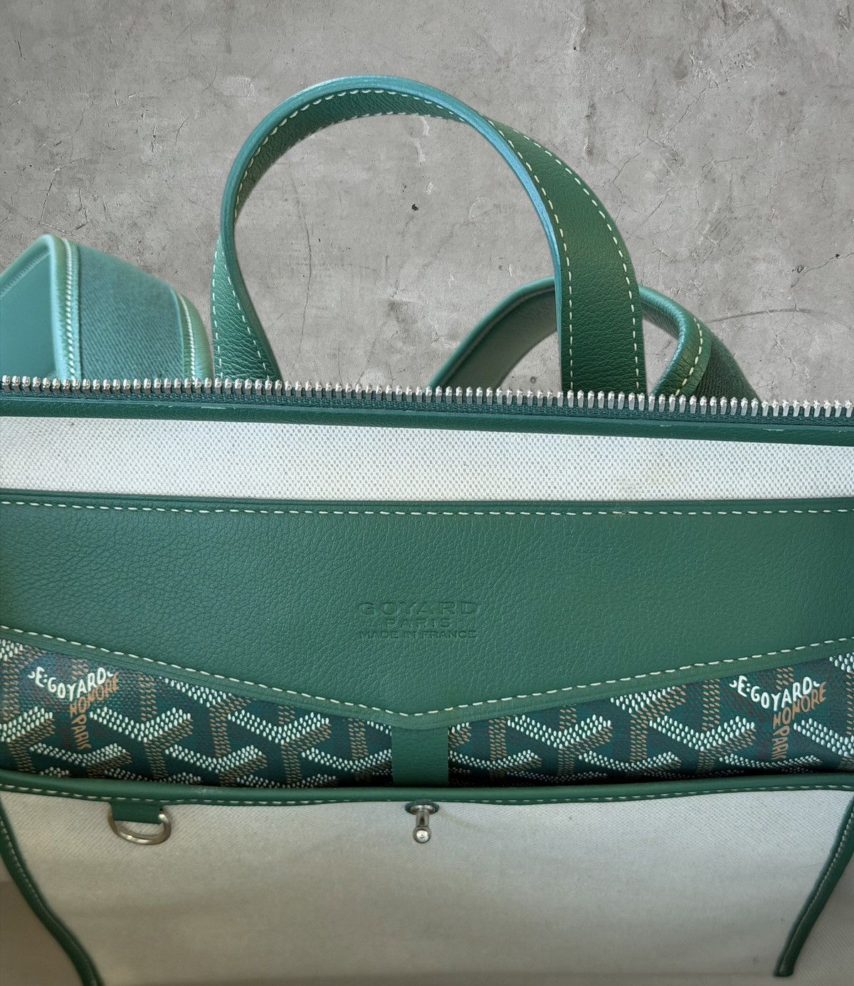 Goyard Goyard Green Cisalpin Backpack Size ONE SIZE - 15 Thumbnail