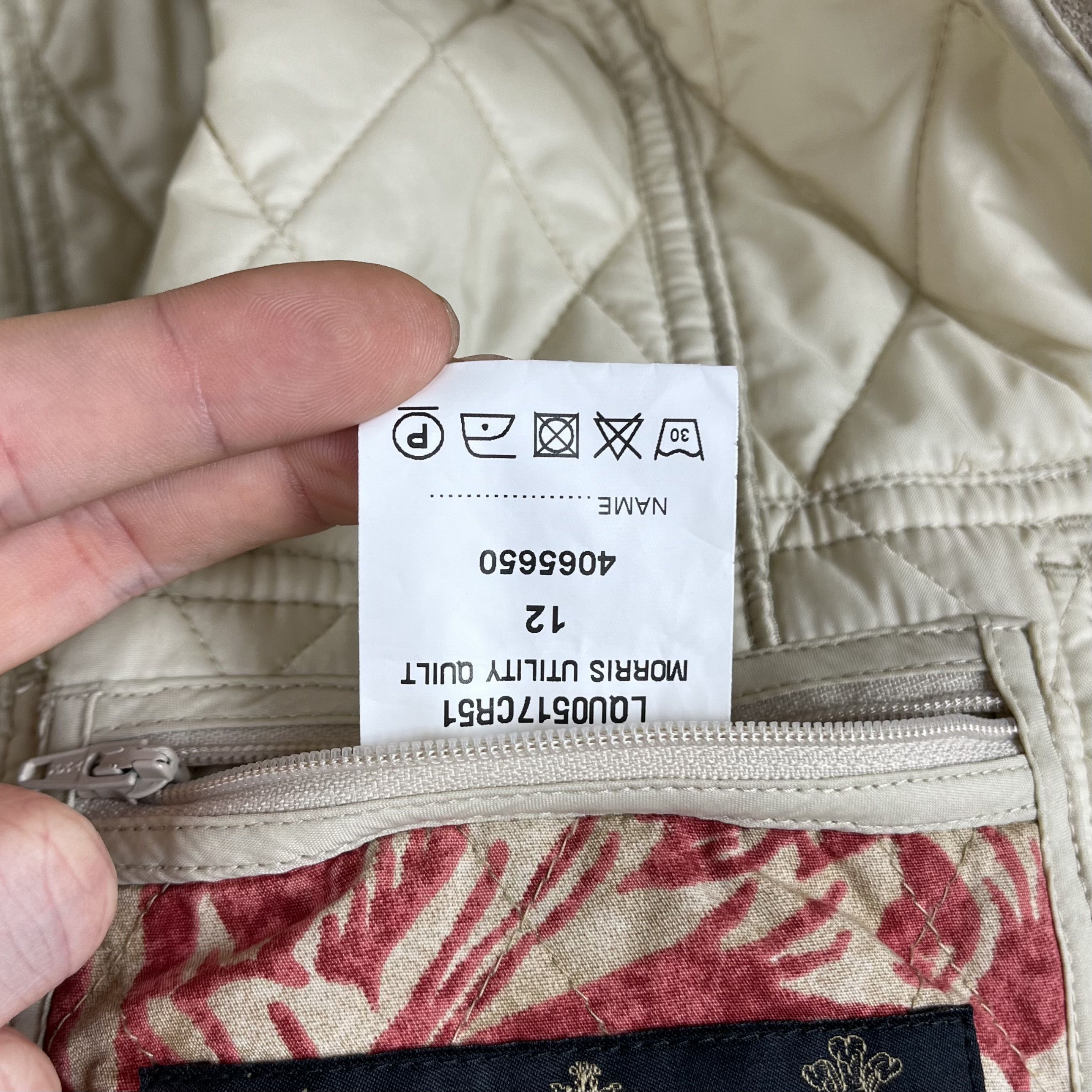 Barbour Ladies Barbour Morris Utility Quilted Jacket Size M / US 6-8 / IT 42-44 - 15 Thumbnail