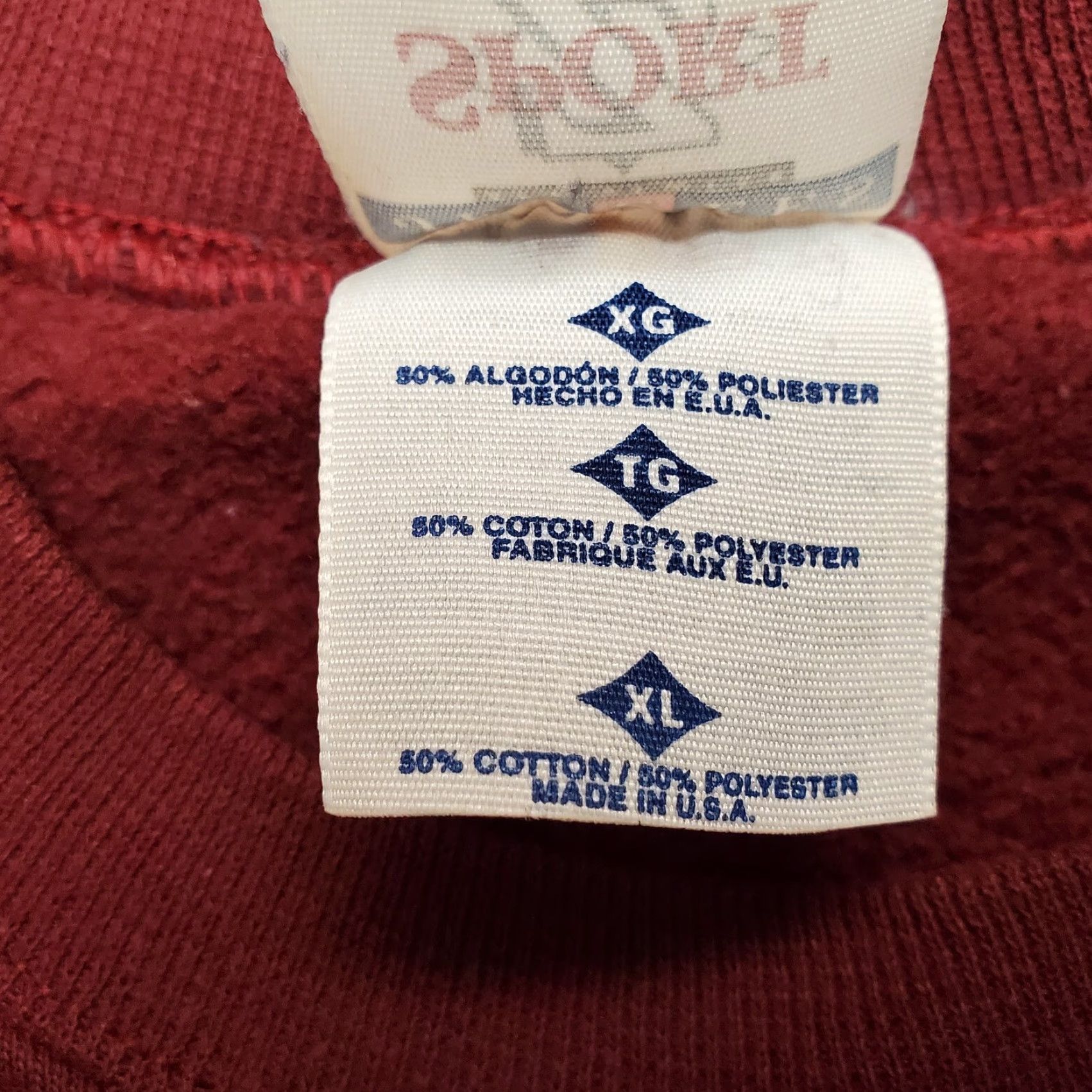 Jerzees VINTAGE Jerzees Sweatshirt Mens XL Red Pullover Crewneck NUBLEND 80s 90s USA USA Mens Regular Size XL Red Crew Neck Cotton Polyester Solid Size US XL / EU 56 / 4 - 6 Thumbnail