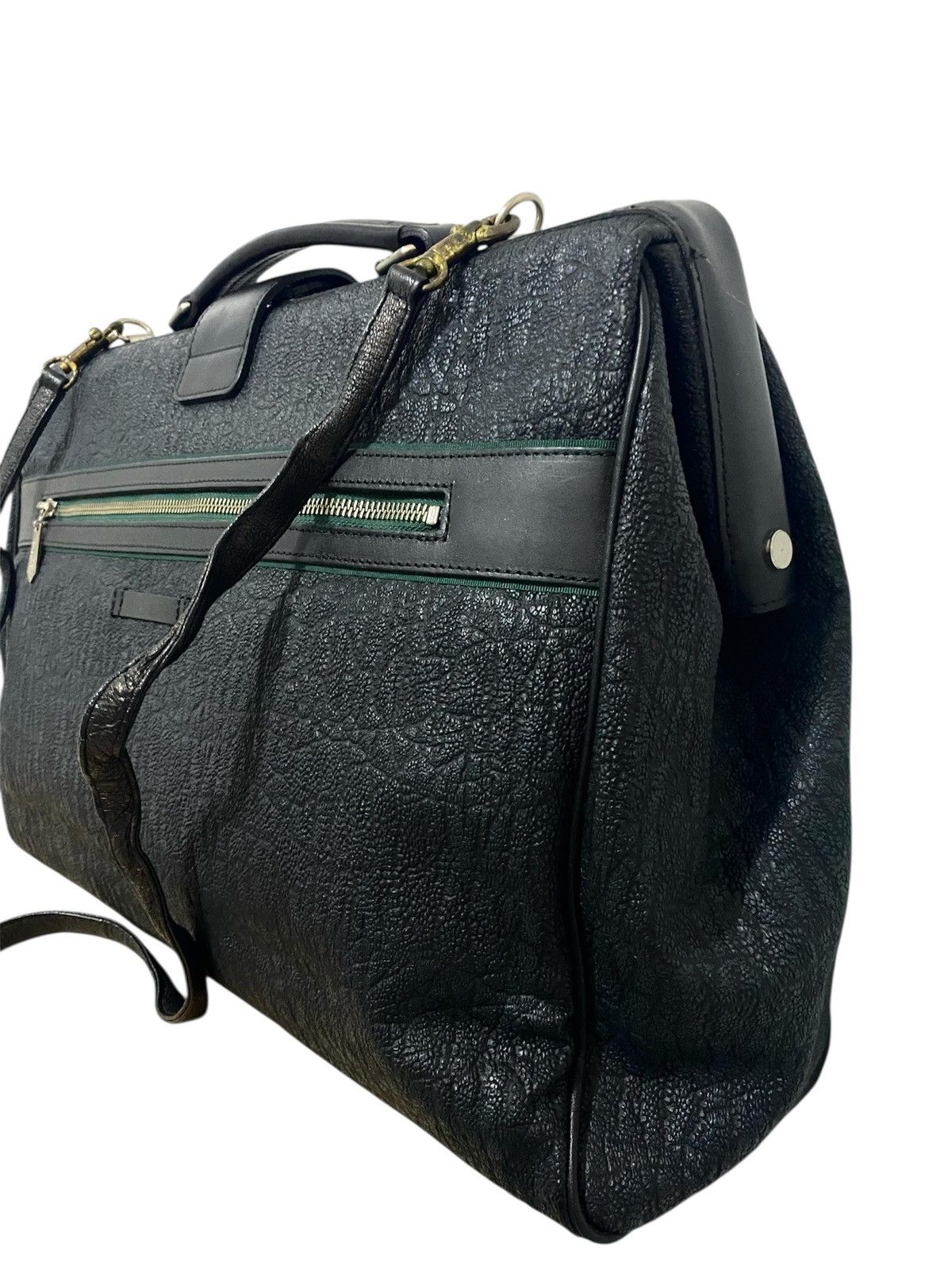 Jean Paul Gaultier 2000s Jean Paul Gaultier black Calf Leather Briefcase Size ONE SIZE - 5 Thumbnail