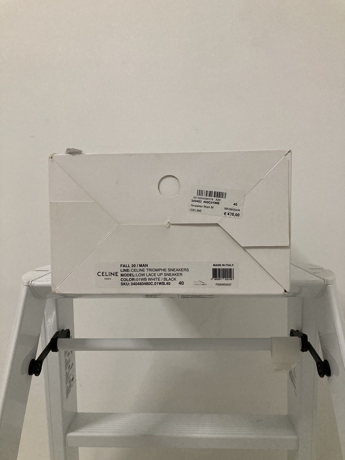 Celine CELINE BY HEDI SLIMANE GERMANY TRAINER B01 TRIOMPHE SNEAKERS Size US 7 / EU 40 - 6 Thumbnail
