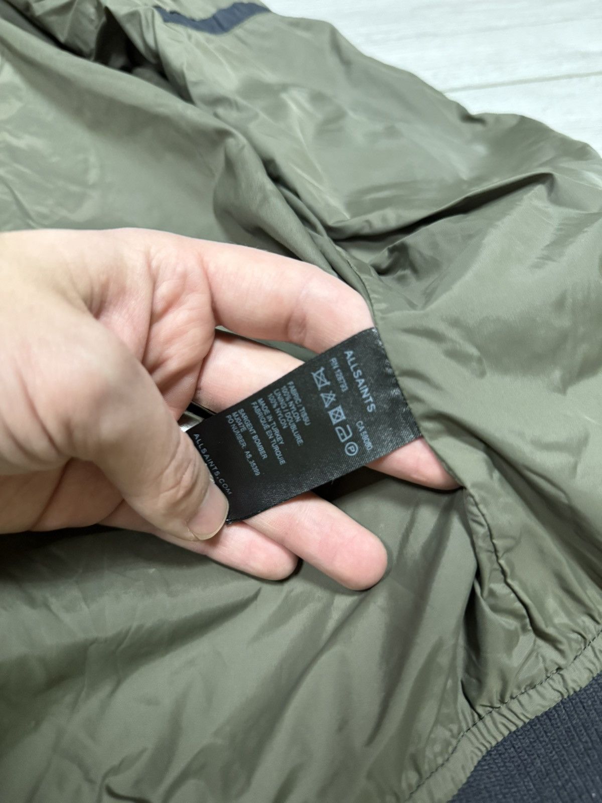 Allsaints Allsiants vintage nylon bomber zip jacket Size US S / EU 44-46 / 1 - 5 Thumbnail