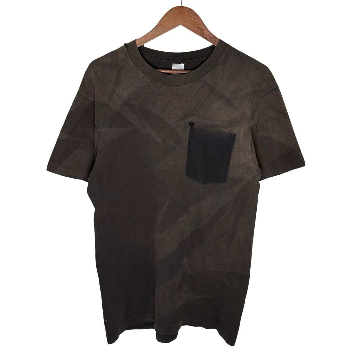 Other 80s Faded Black Pocket T Shirt L Negative Space Grunge Pin Size US L / EU 52-54 / 3 - 2 Thumbnail