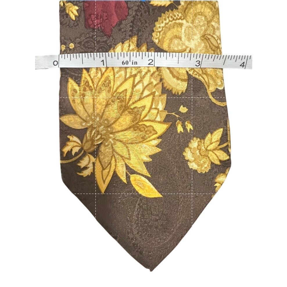 Leonard Paris Vintage Leonard Paris Silk Tie | Men's Designer Tie Size ONE SIZE - 4 Thumbnail