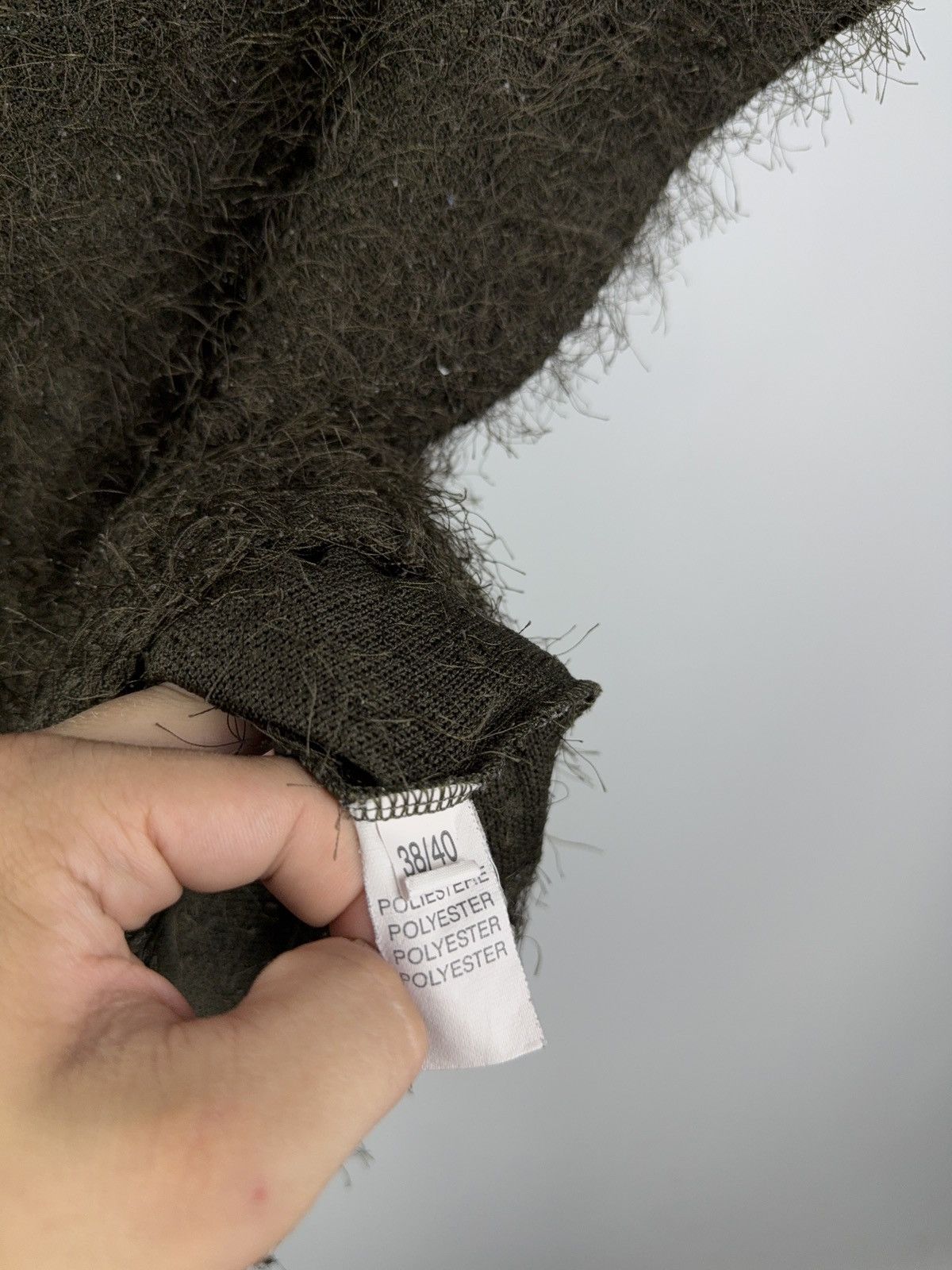 Japanese Brand Vintage Retro Japanese style Mohair Fuzzy Sweater / T shirt Size M / US 6-8 / IT 42-44 - 4 Thumbnail