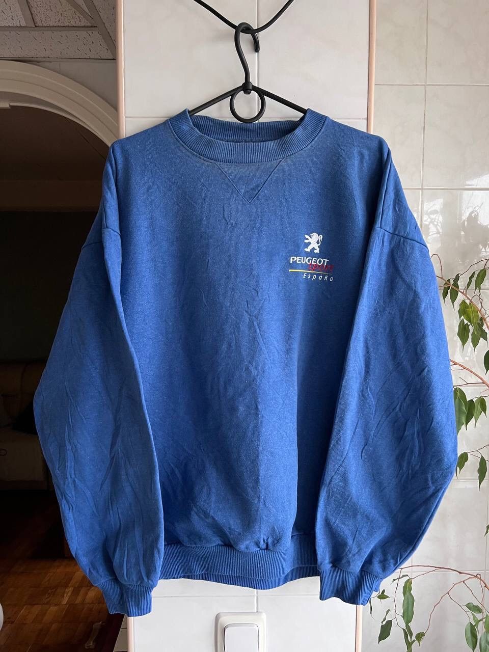 Peugeot France Vintage 90s Oversized Racing Sweatshirt Sport