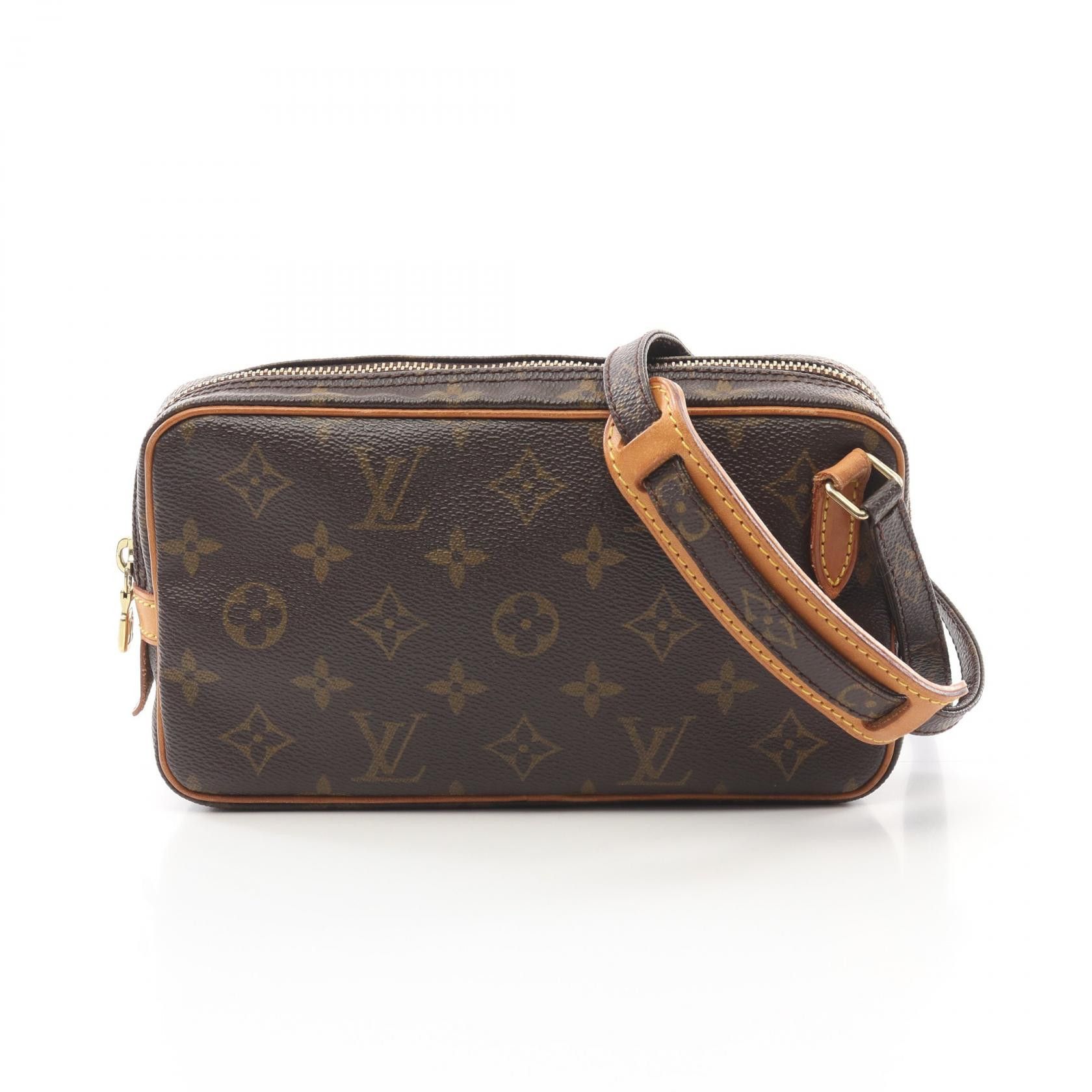 Louis Vuitton Louis Vuitton Louis Vuitton Marli Bandouliere Monogram Shoulder Bag Canvas Shoulder Bag M51828 Size ONE SIZE - 1 Thumbnail