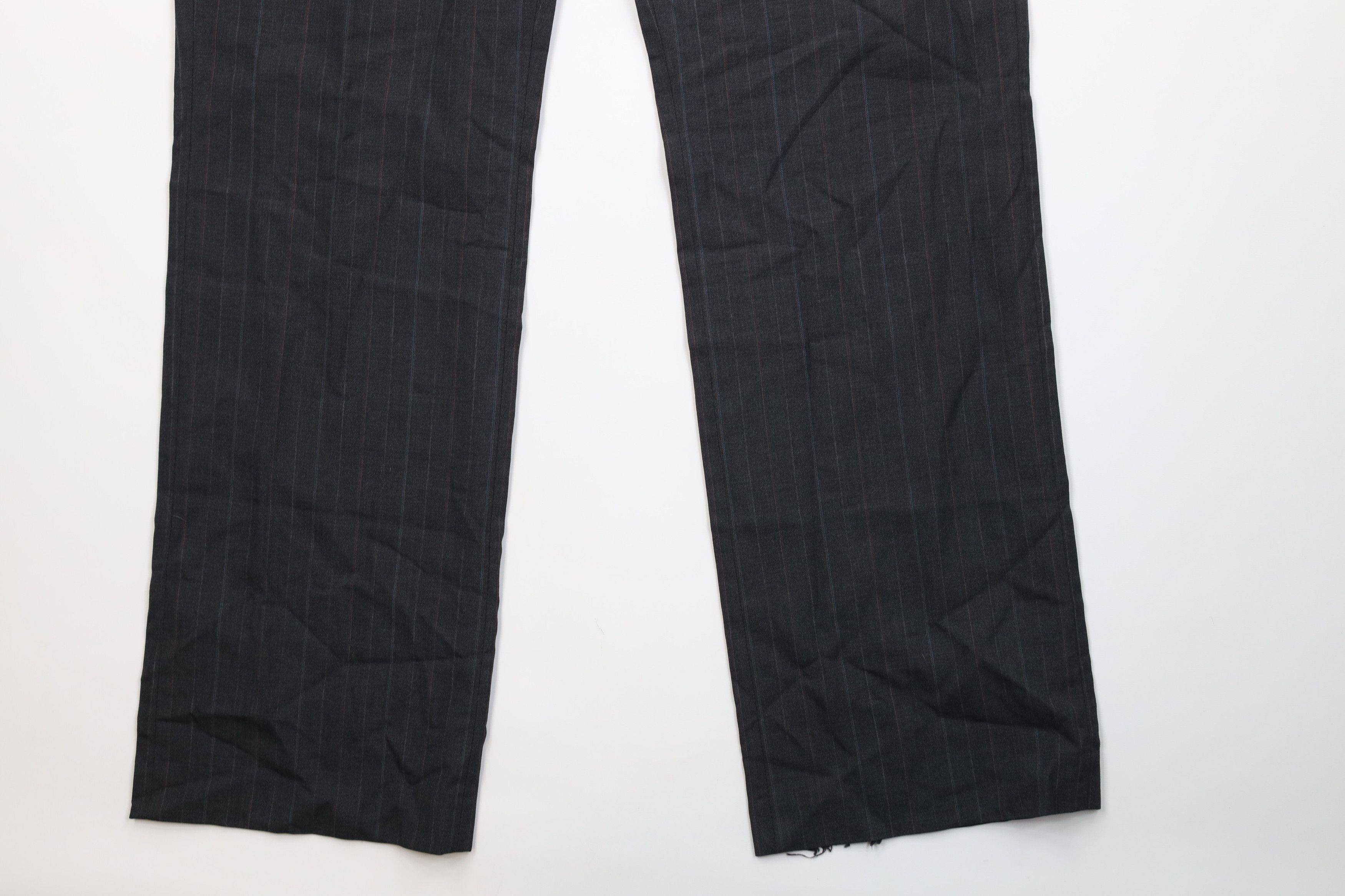 Vintage Vintage 70s Streetwear Pinstriped Wide Leg Chino Pants USA Size US 36 / EU 52 - 5 Thumbnail