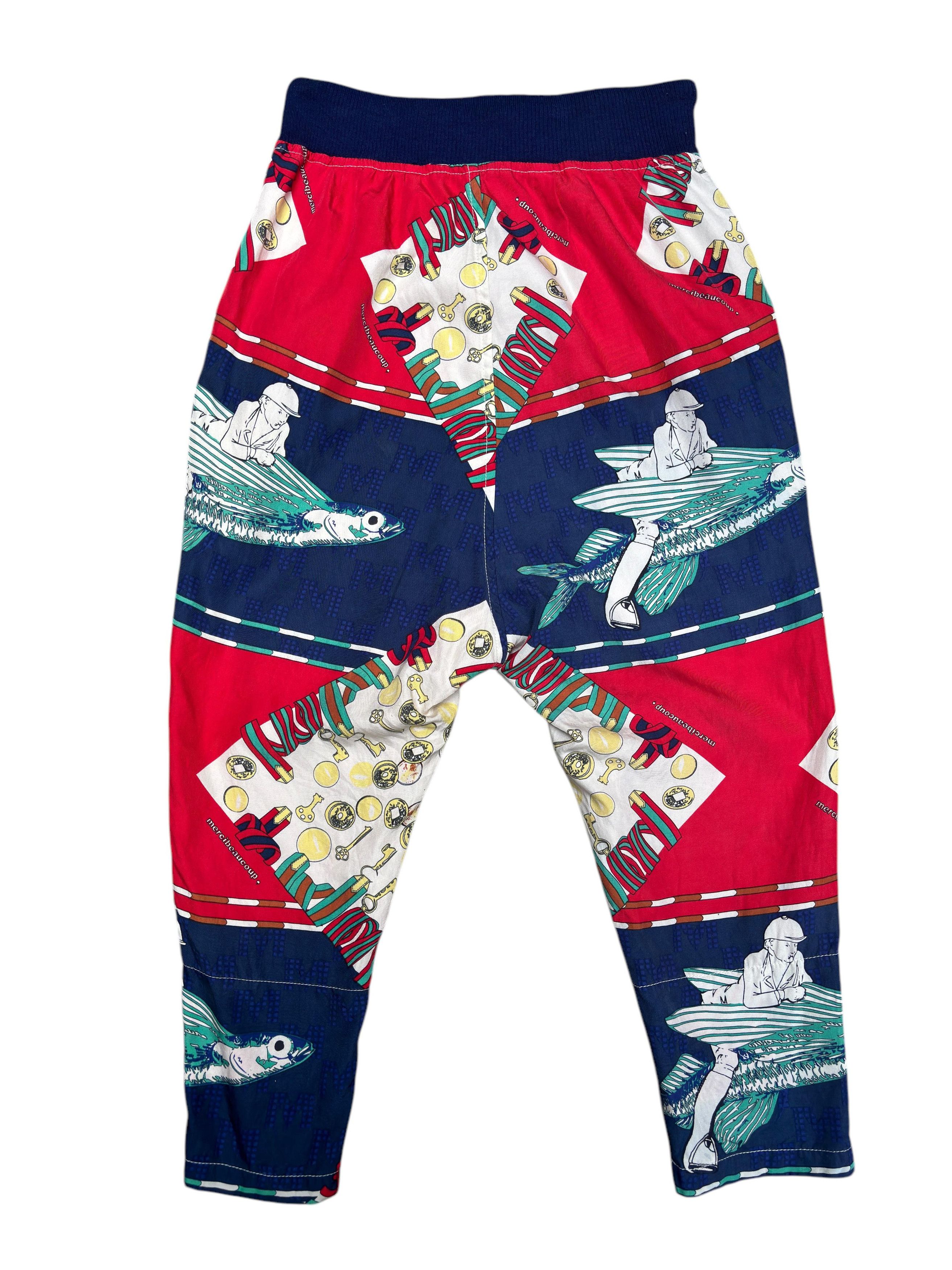 Issey Miyake × mercibeaucoup mercibeaucoup issey miyake allover adjustable Print Pants Size US 31 - 2 Thumbnail
