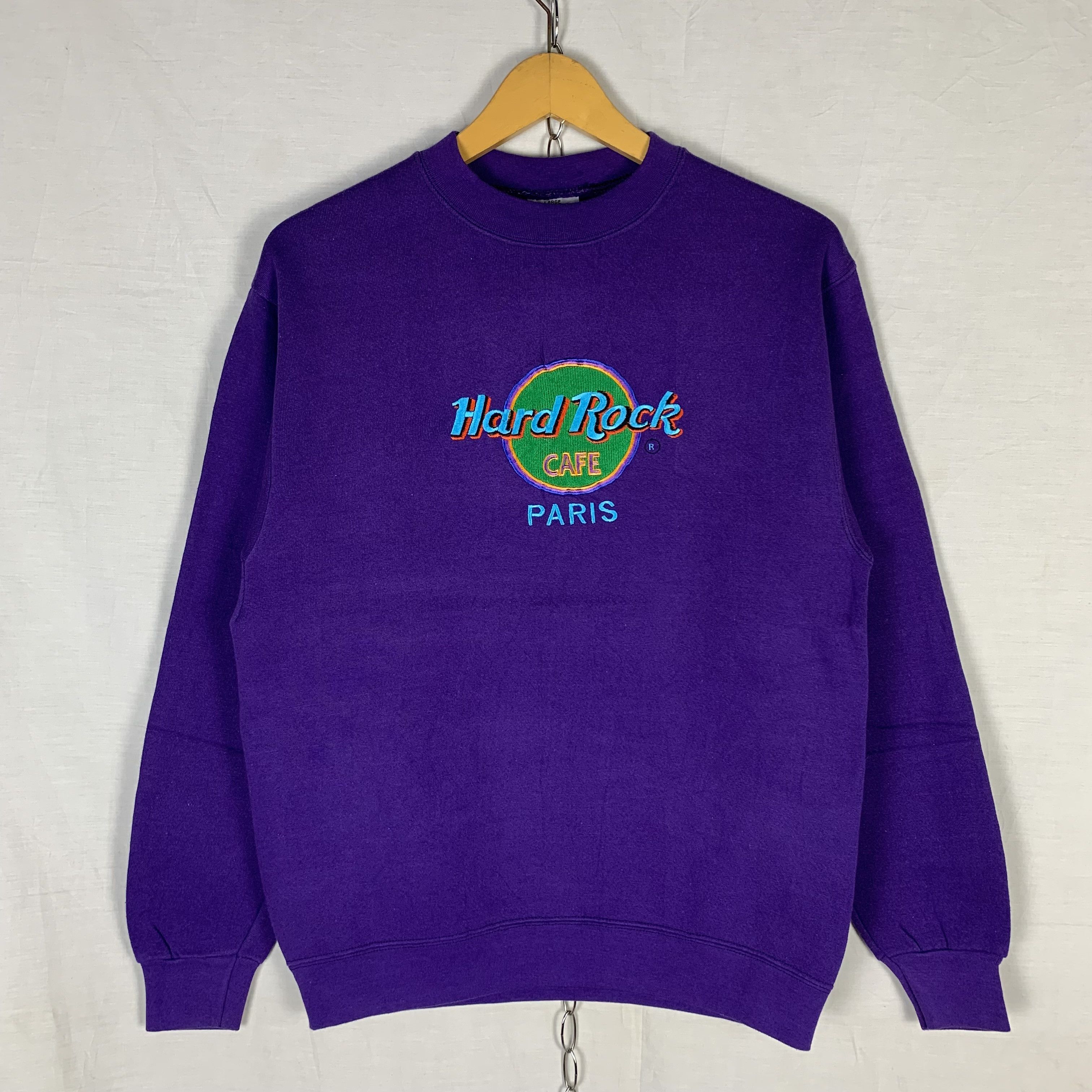 Vintage Hard Rock Cafe Paris Sweatshirt Crewneck