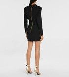 Balmain o1y0525 Mini Dress in Black Size M / US 6-8 / IT 42-44 - 3 Thumbnail