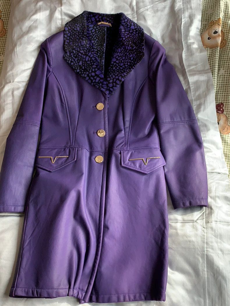 Other Versace Long kangaroo leather jacket made in Turkey Size XL / US 12-14 / IT 48-50 - 1 Thumbnail