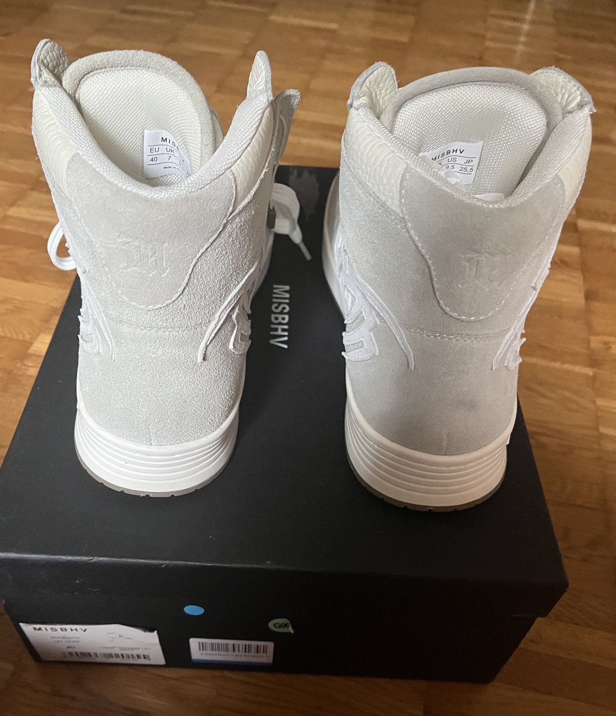 Misbhv Never-Worn MISBHV High Top, Off-White, Size EU 40, US 9.5 Size US 9.5 / IT 39.5 - 5 Thumbnail