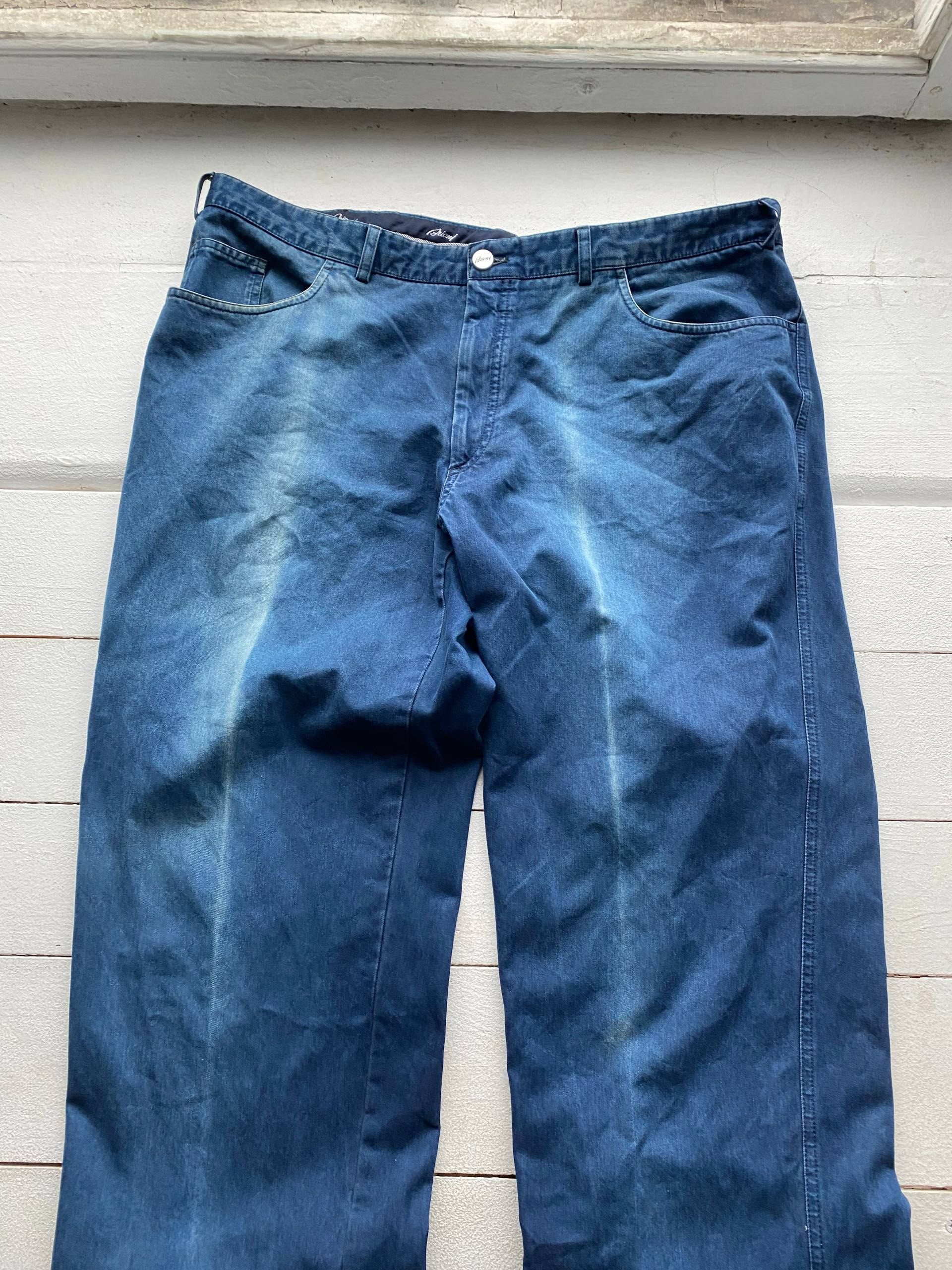 Brioni Brioni Faded Jeans Straight Trousers Size US 42 / EU 58 - 2 Thumbnail