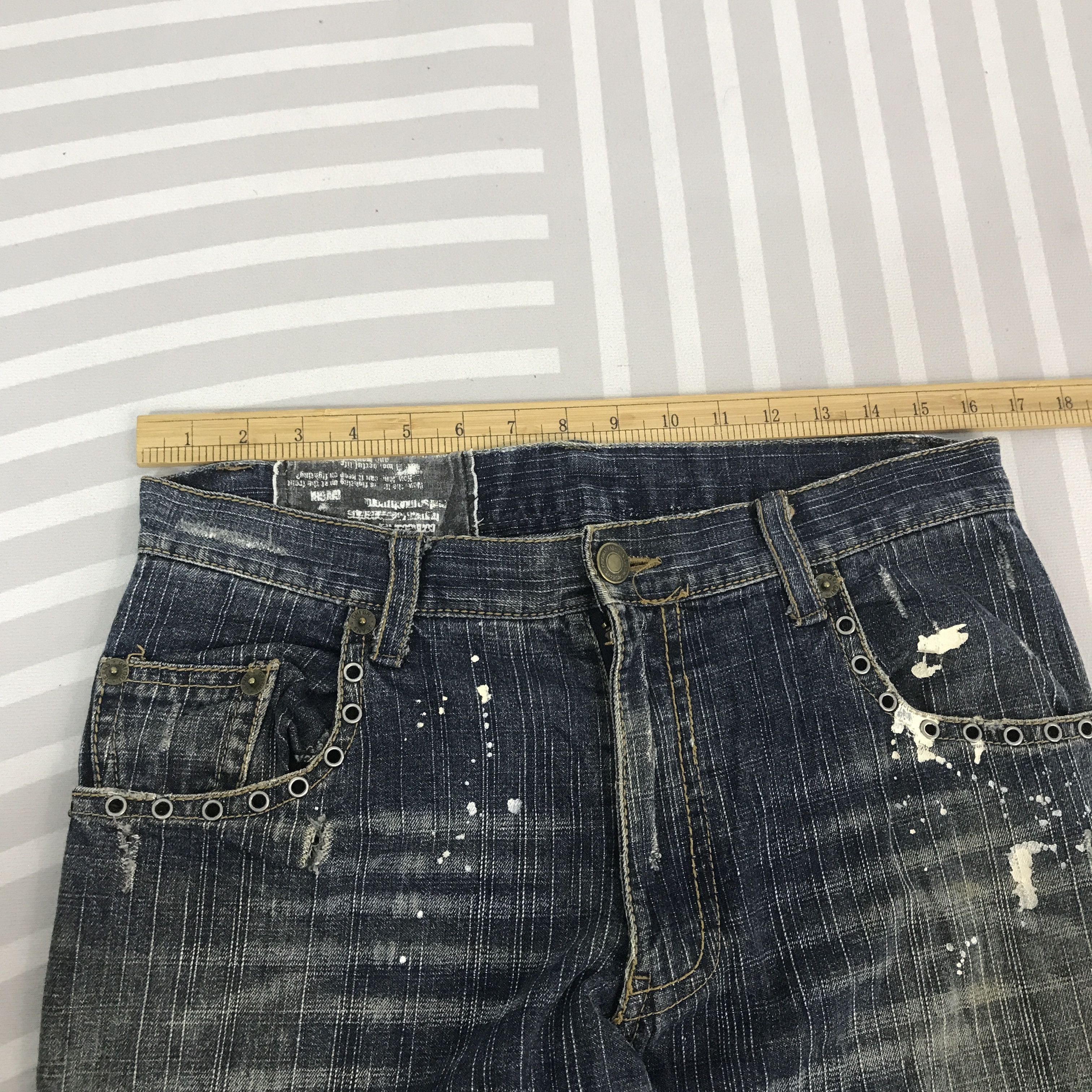 Japanese Brand Vintage Gri Gri Japan design ifsixwasnine denimJeans Size US 32 / EU 48 - 9 Thumbnail