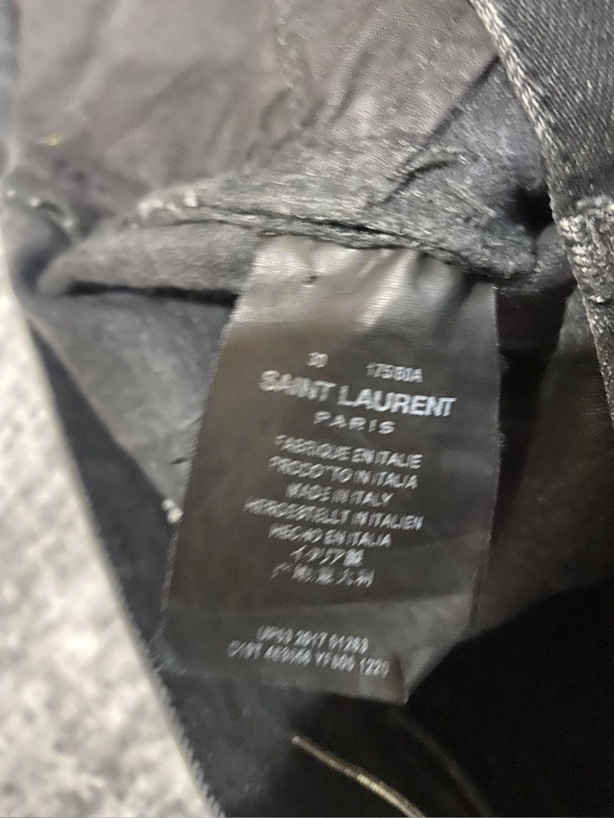 Saint Laurent Paris Saint Laurent Paris D14 Waxed Denim Size US 30 / EU 46 - 6 Thumbnail