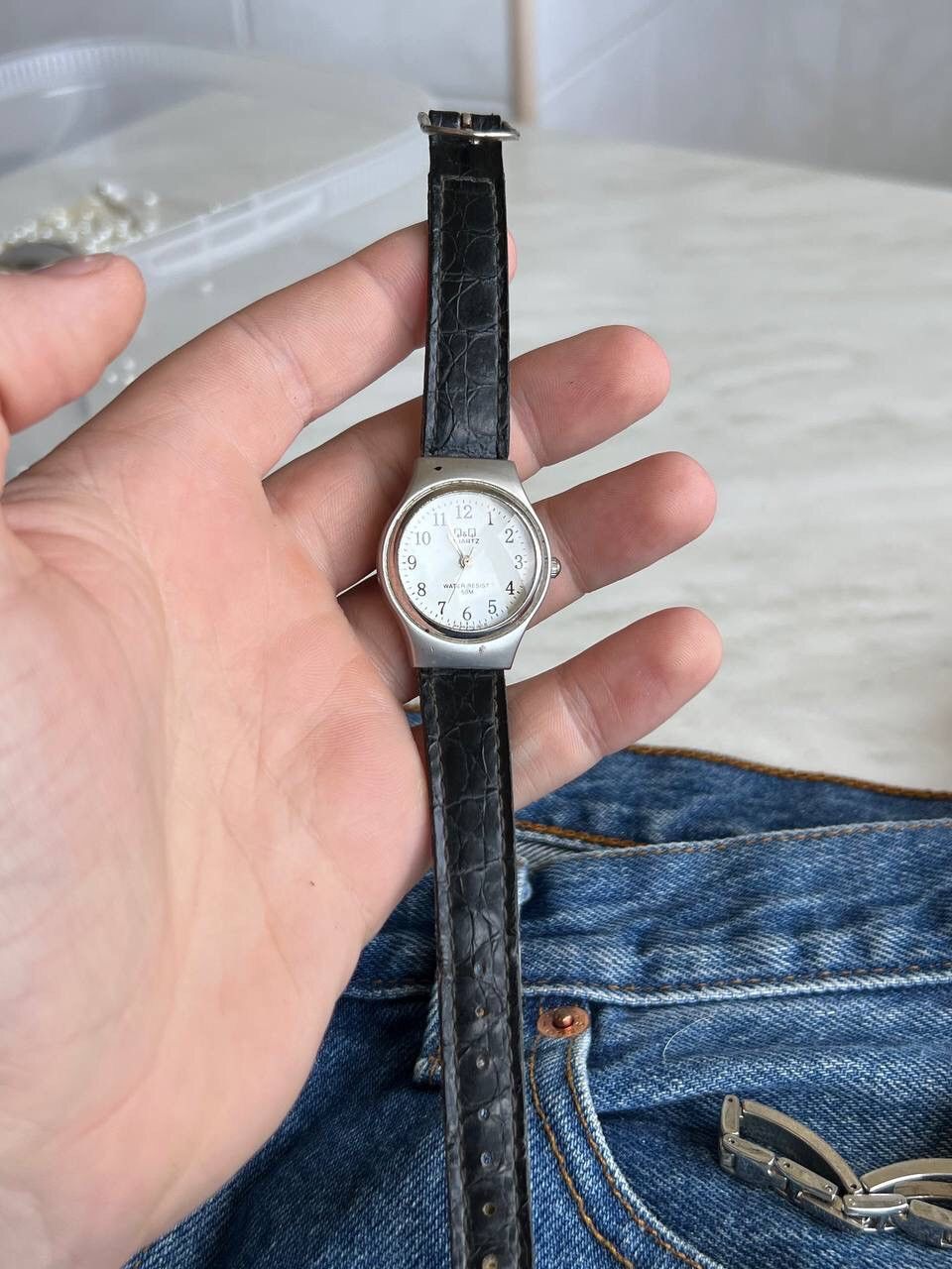 Japanese Brand × Vintage Retro GOOD FUNCTION Q&Q Quartz Watch. Japan Engine rare Size ONE SIZE - 7 Thumbnail