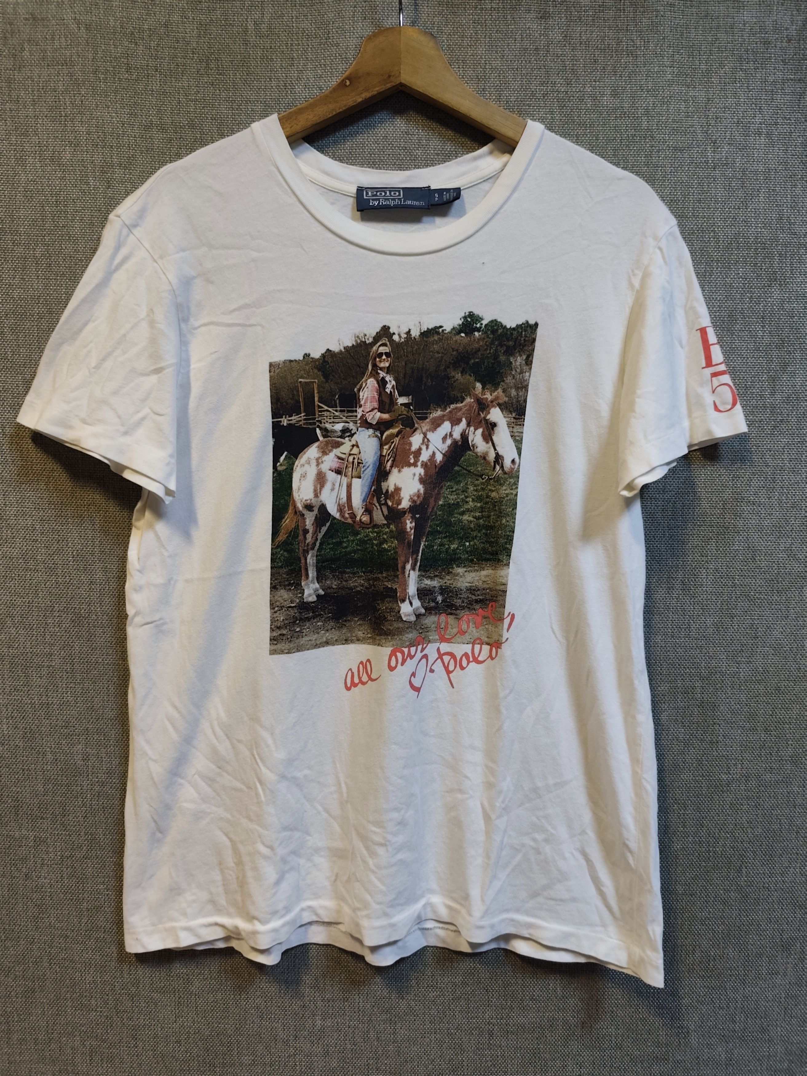 Polo Ralph Lauren Polo Ralph Lauren Jerry Birrittella Tribute Tee Size US S / EU 44-46 / 1 - 1 Thumbnail