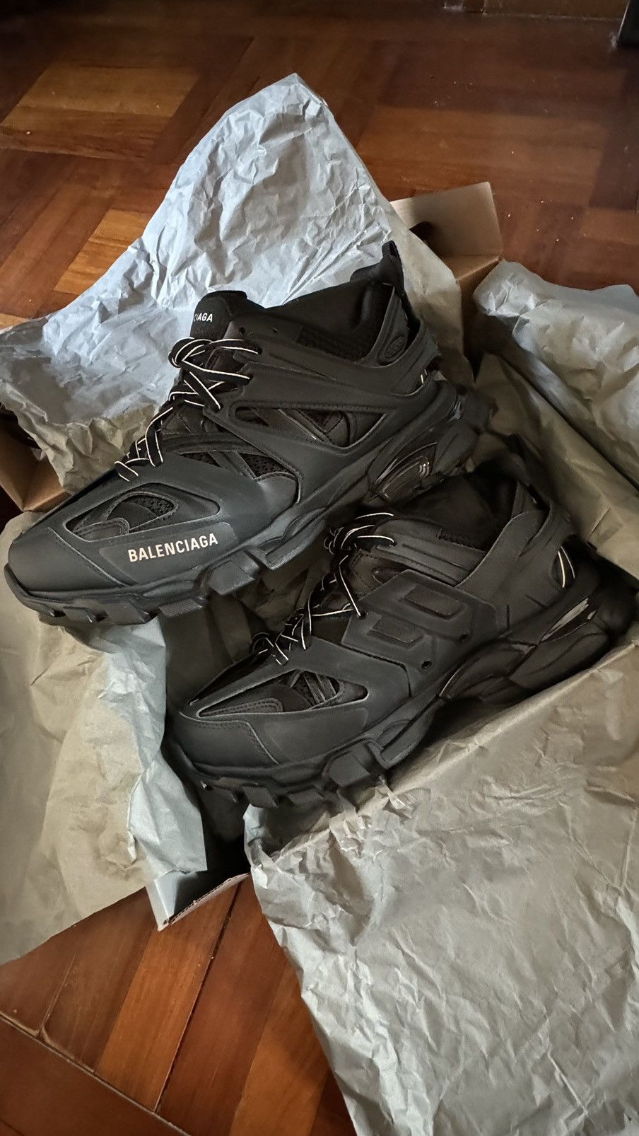 Balenciaga Balenciaga Black Track 1.0 sneakers Size US 11 / EU 44 - 8 Thumbnail