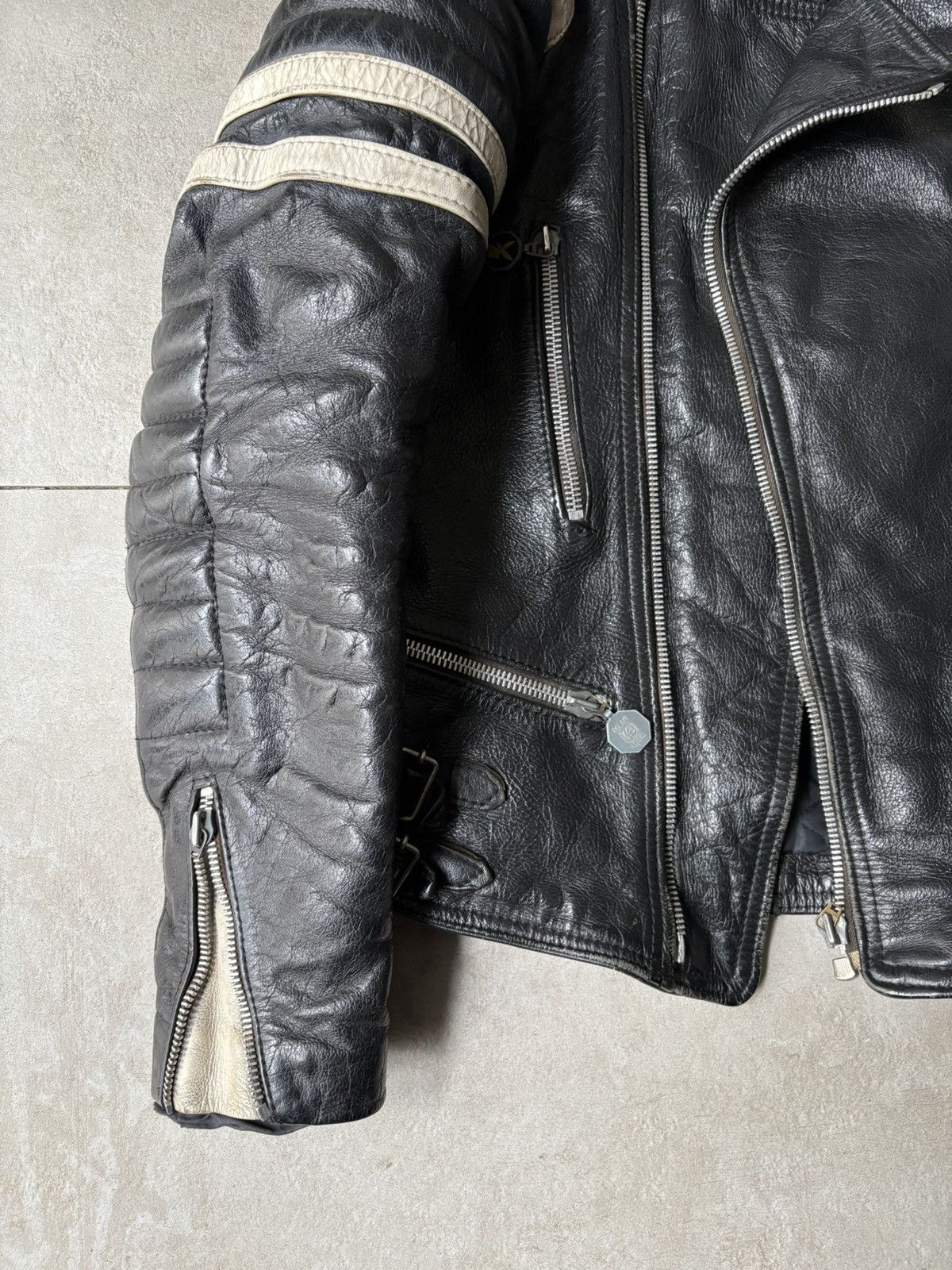 Vintage Leather cafe racer jacket Size US S / EU 44-46 / 1 - 2 Thumbnail