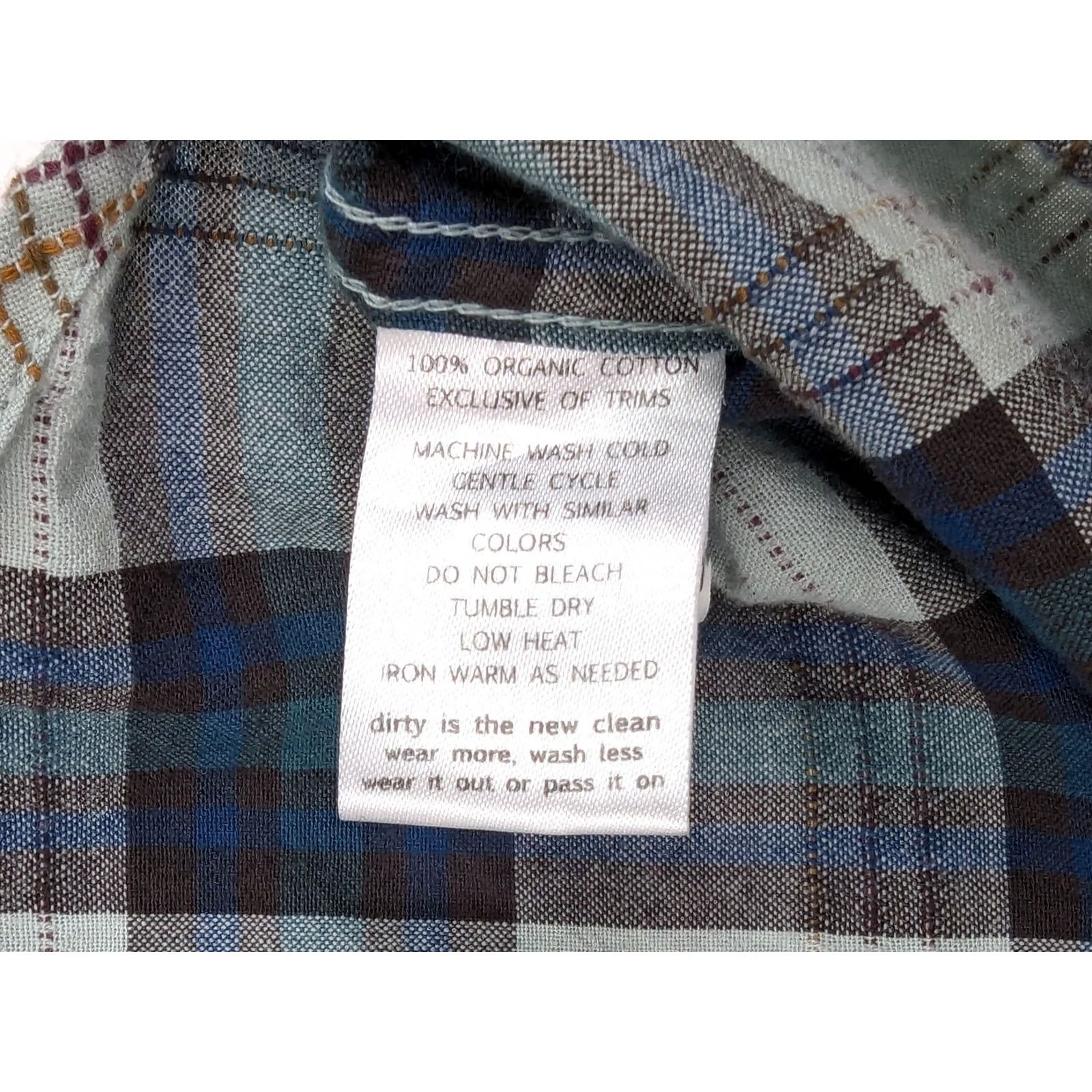 Toad&Co Toad & Co Airscape Organic Cotton Blue Plaid Flannagan Shirt Men L Long Sleeve Size US L / EU 52-54 / 3 - 4 Thumbnail