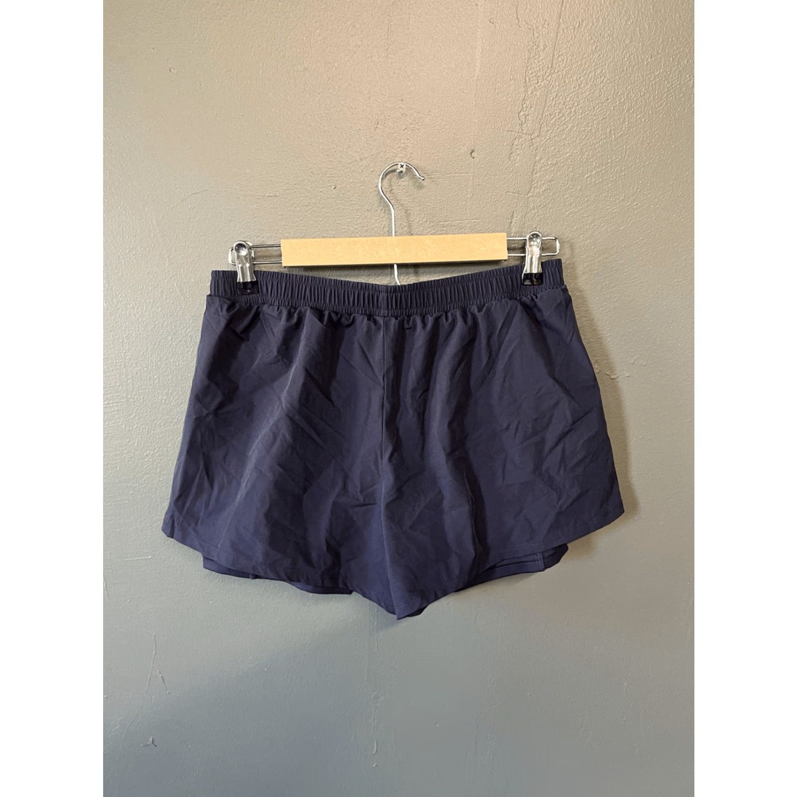 Vintage Z by Zella Womens Athletic Short Shorts Lined Blue Size M Size 32" / US 10 / IT 46 - 2 Thumbnail