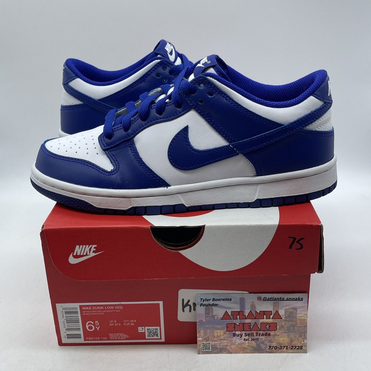 Nike Dunk low concord Size US 6.5 / EU 39-40 - 1 Thumbnail