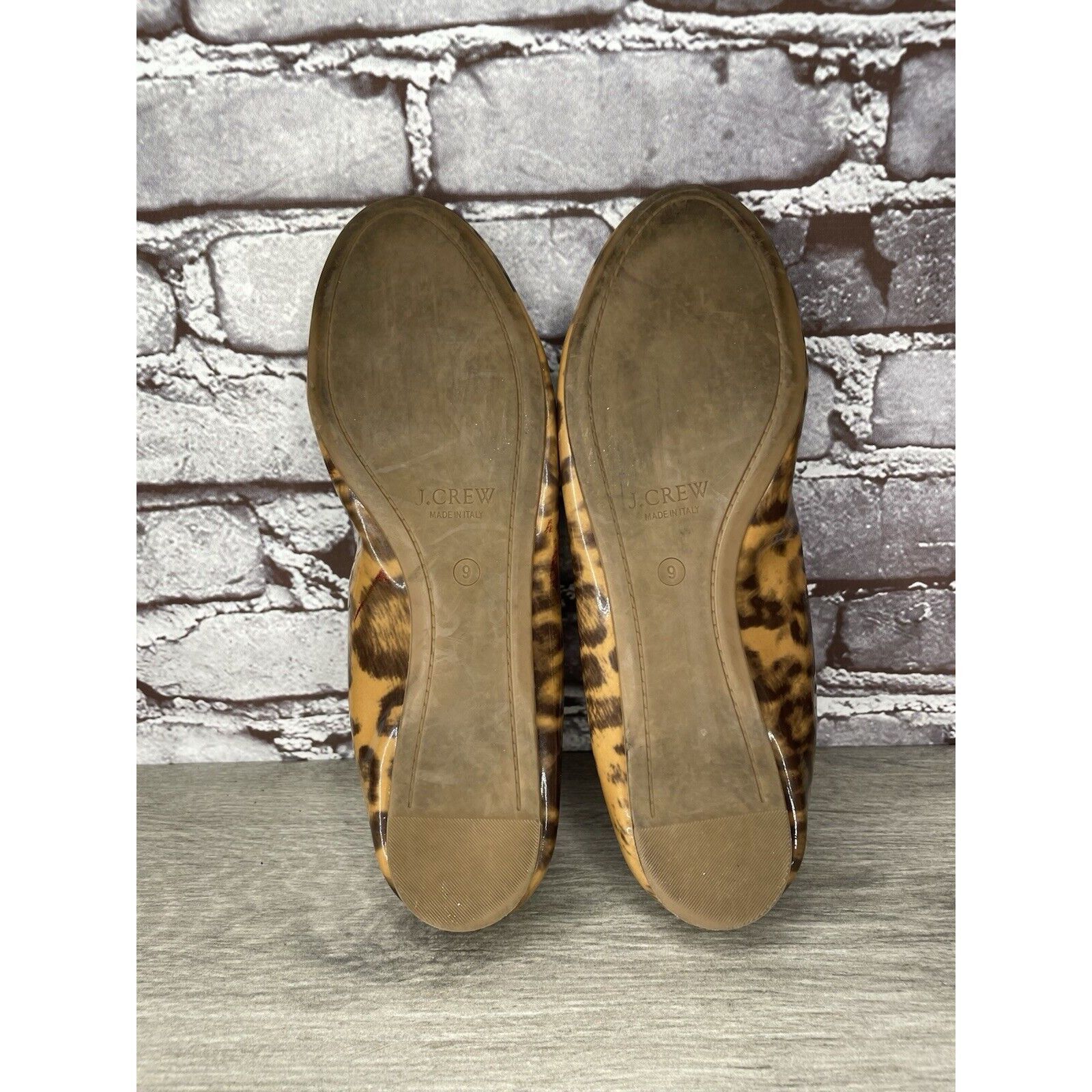 J.Crew J. Crew Caramel Animal Print Patent Leather Ballet Flats Wom Size US 9 / IT 39 - 8 Thumbnail