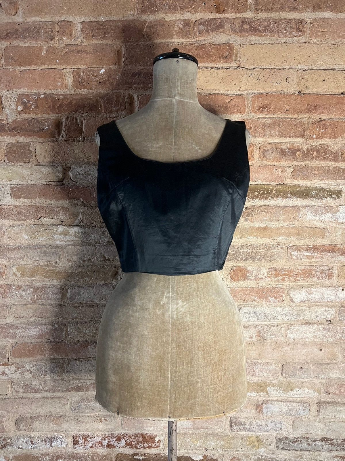 Maison Margiela A/W 1995 BLACK SATIN CORSET Size M / US 6-8 / IT 42-44 - 3 Thumbnail