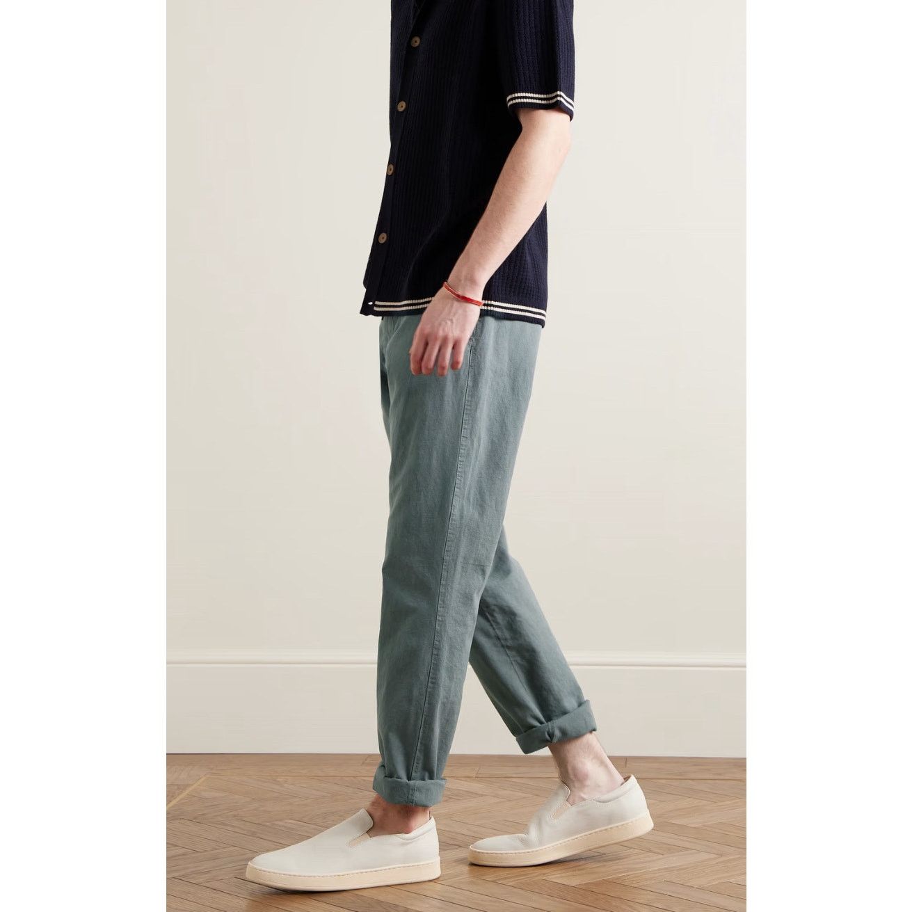 Hartford HARTFORD - Tyron Slim-Fit Straight Twill Trousers /32 / NWOT Size US 32 / EU 48 - 1 Thumbnail