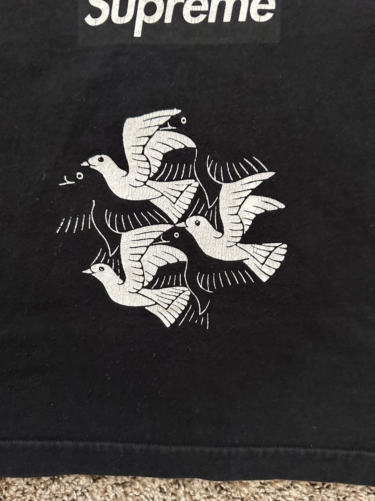 Supreme Supreme MC Escher Collage Tee Black Size Medium SS17 Size US M / EU 48-50 / 2 - 9 Thumbnail