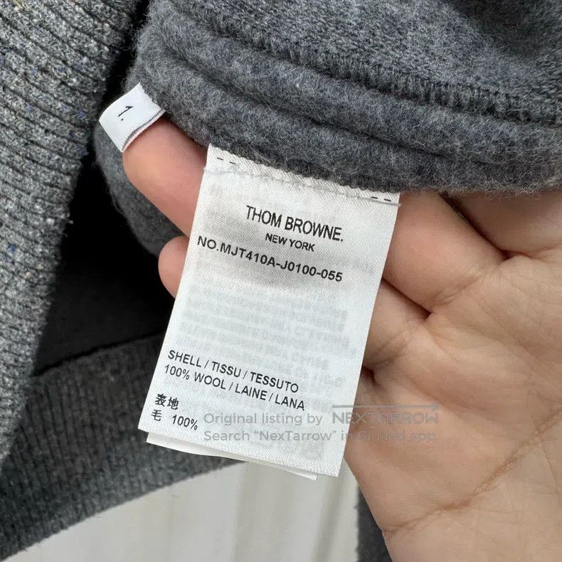 Thom Browne Thom Browne Cashmere Sweatshirt Size US S / EU 44-46 / 1 - 7 Thumbnail