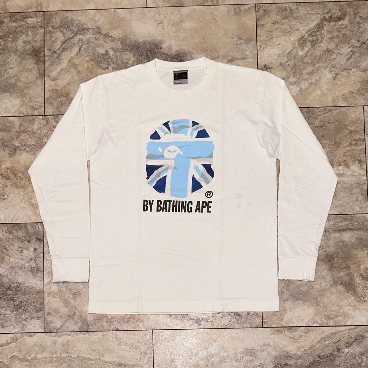 Bape BAPE X READYMADE SPRAY WIDE L/S TEE | Grailed