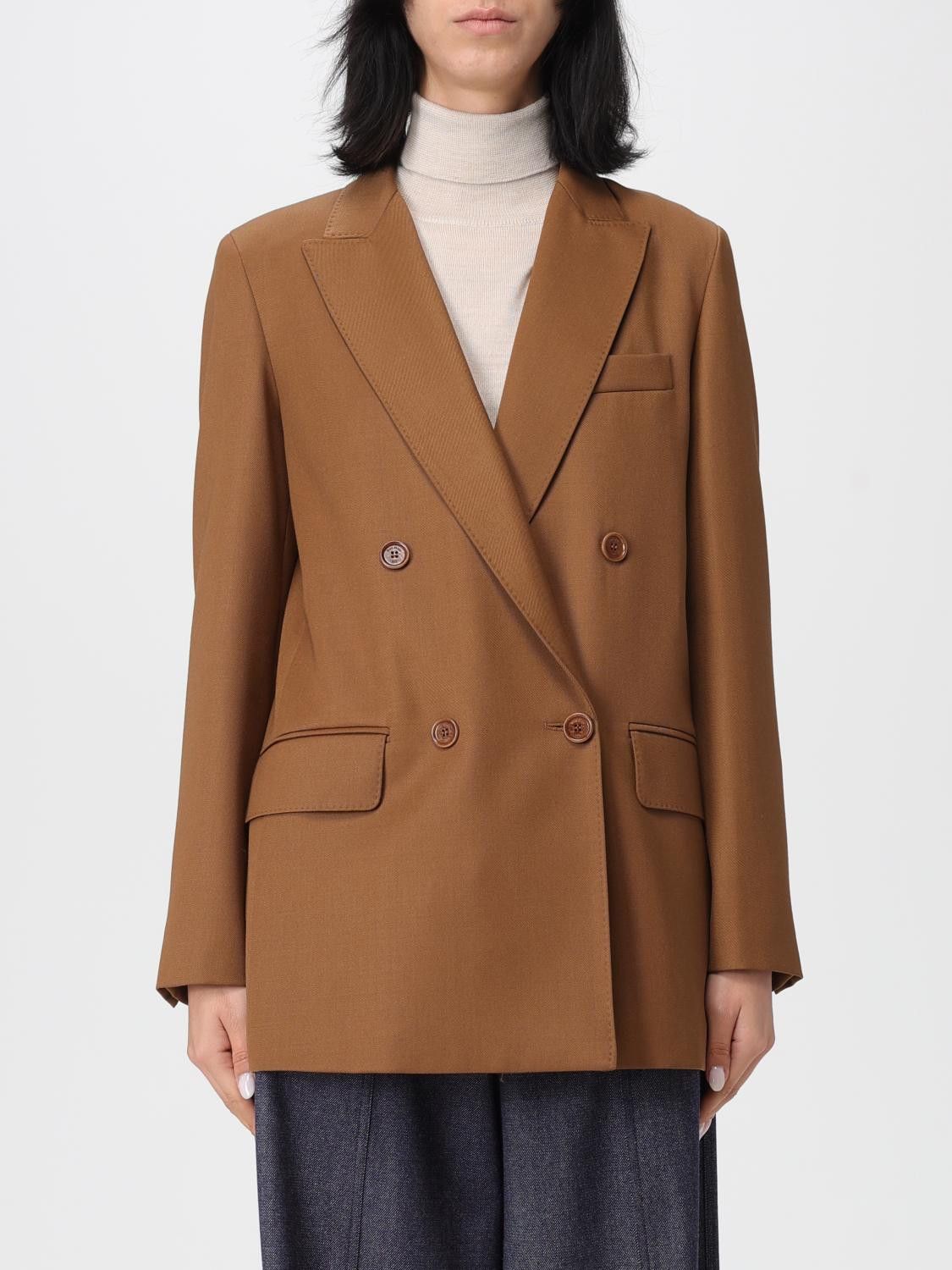 Max Mara Max Mara Jacket Woman Camel Size M / US 6-8 / IT 42-44 - 1 Thumbnail