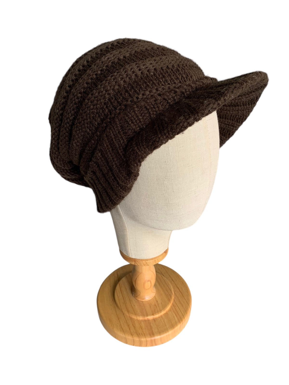 Japanese Brand × Kapital × Vintage Knitted crochet slouchy punk style Long Beanie Hats Size ONE SIZE - 4 Thumbnail