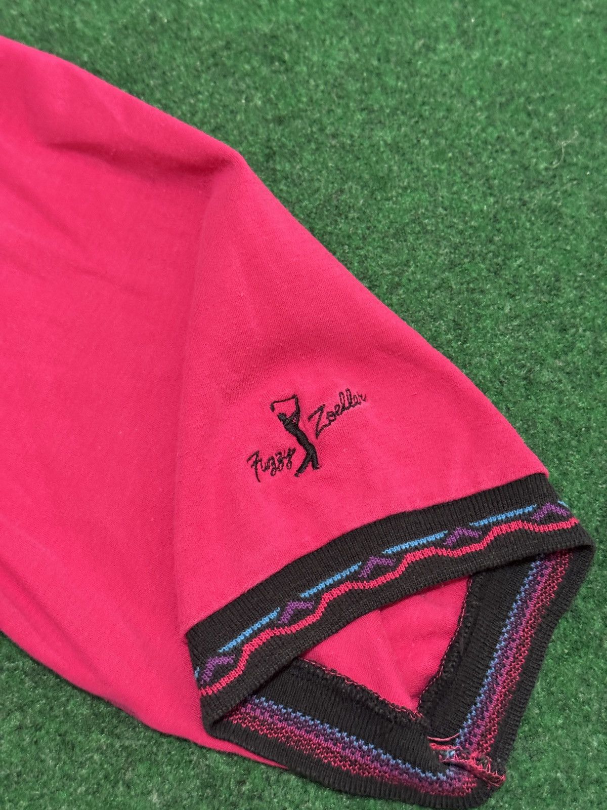 Vintage Fuzzy Zoeller Vintage Golf Polo 90s Pink Private Collection Size US M / EU 48-50 / 2 - 4 Thumbnail