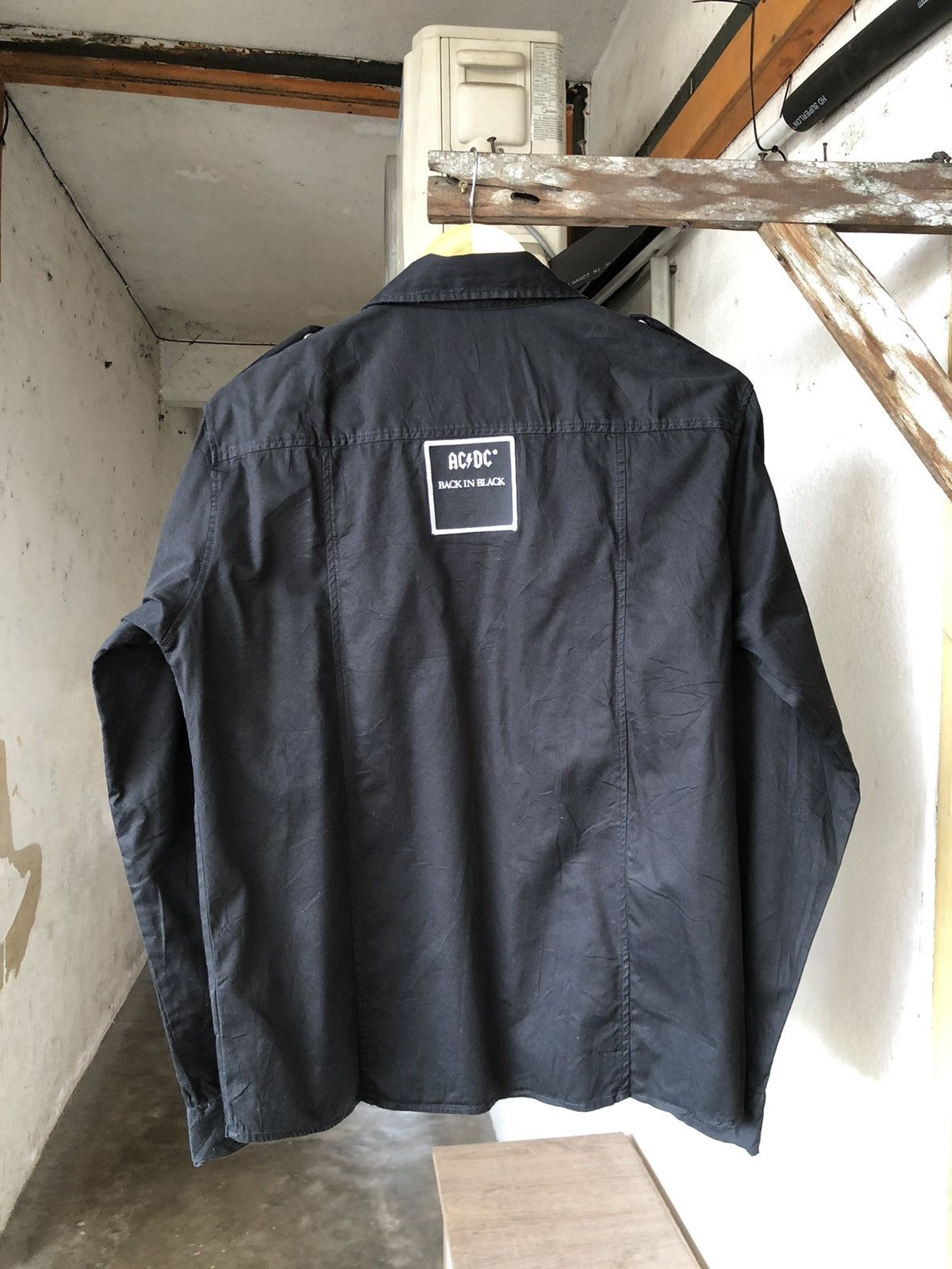 If Six Was Nine Rare❗️In The Attic Homme Punk Multi Patches Shirt Size US L / EU 52-54 / 3 - 16 Thumbnail