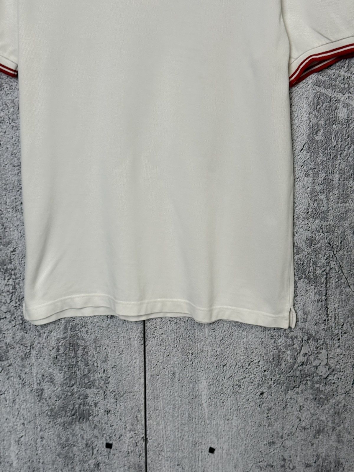 Prada Rare Prada Bull Embroidery Logo White Polo Shirt Size M Size US M / EU 48-50 / 2 - 13 Thumbnail