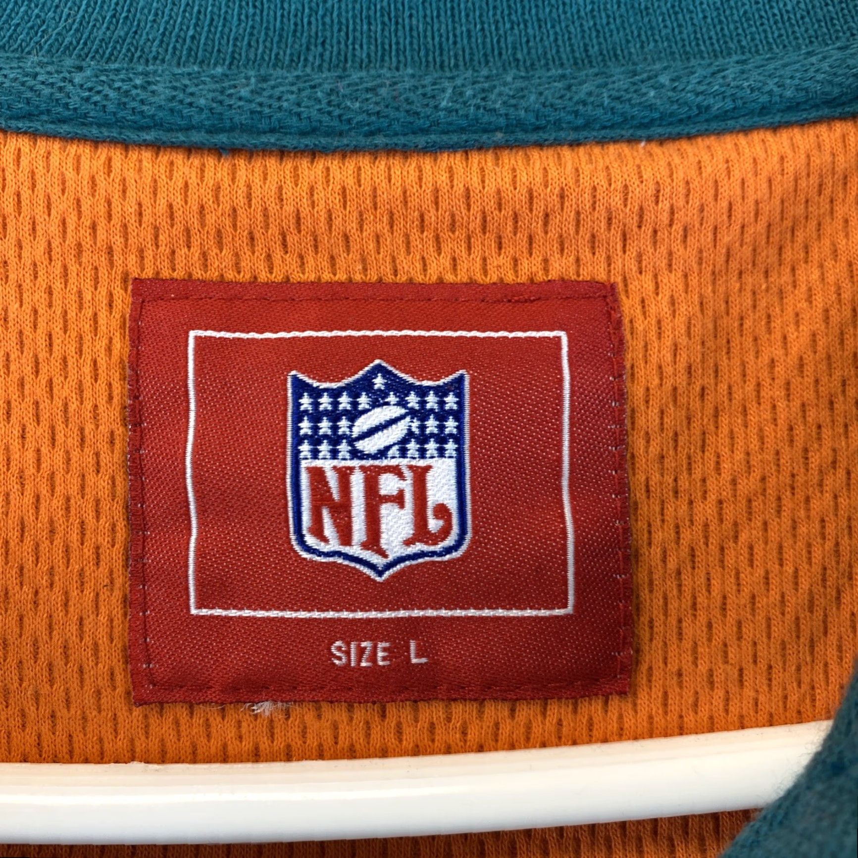 NFL VINTAGE NFL Miami Dolphins Polo Shirt Men Size L Green Embroidered Cotton 90s Sports Casual Size US L / EU 52-54 / 3 - 5 Thumbnail
