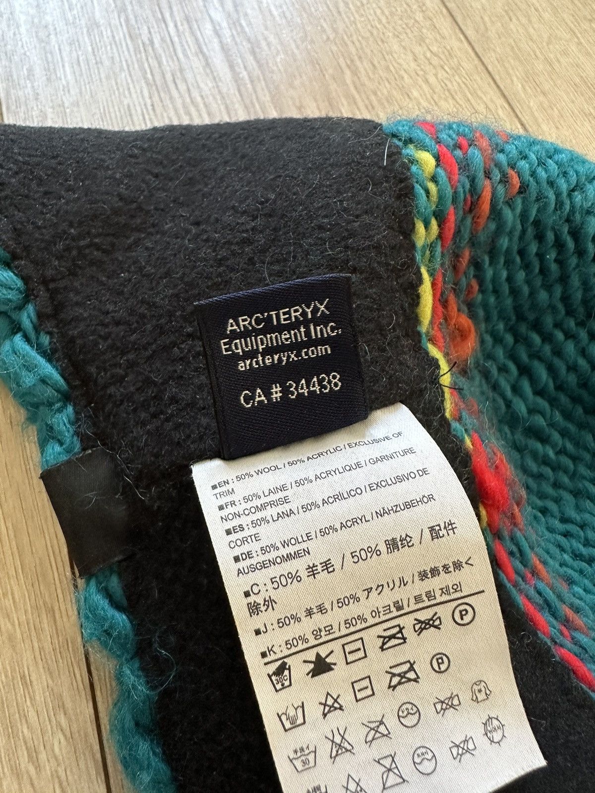 帽子 ARC'TERYX Contrail Knit Toque Free size VTG Arc'teryx