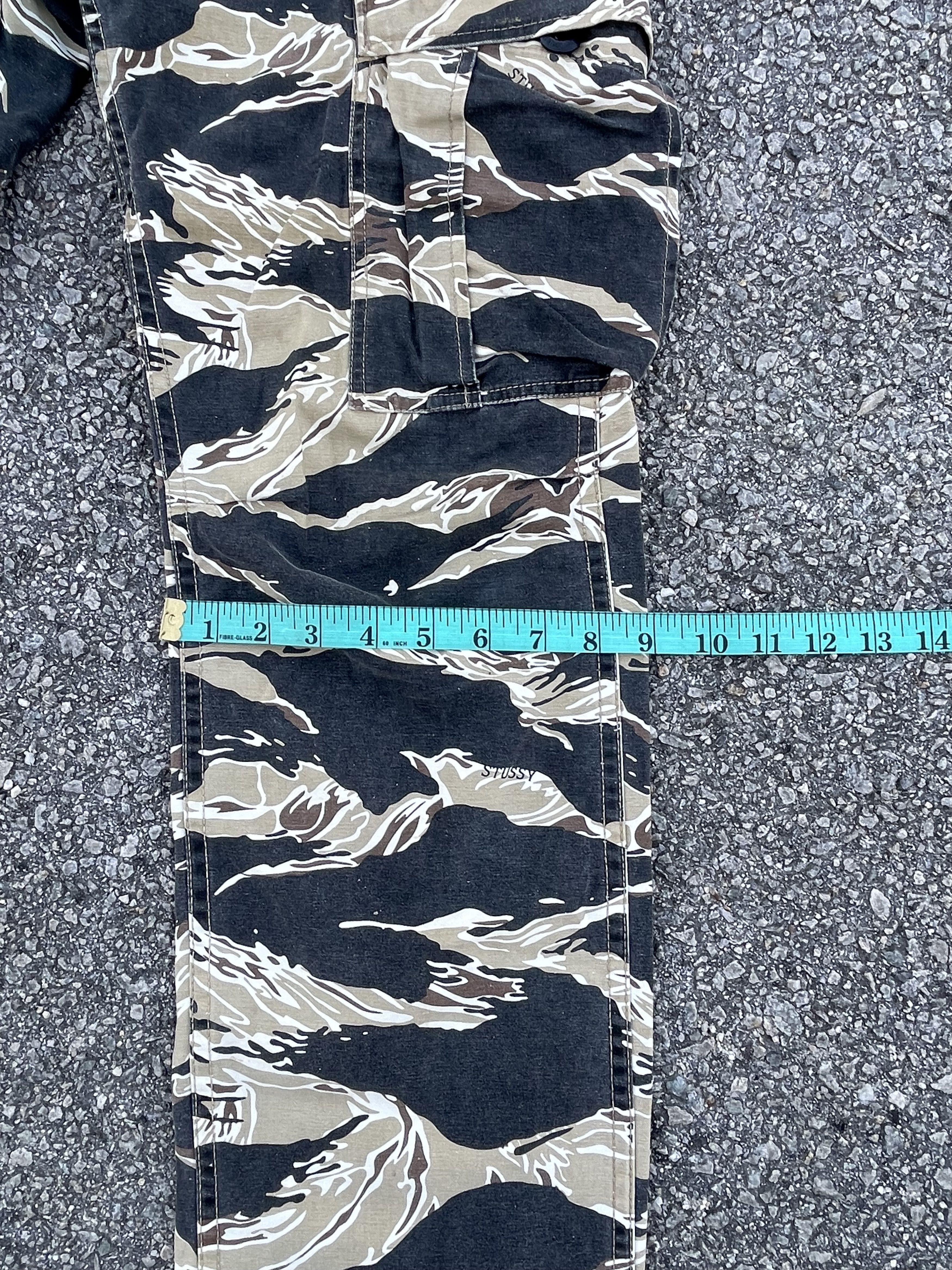 Stussy Stussy Tiger Stripe Camo Cargo Kendrick Lamar Size US 33 - 12 Thumbnail