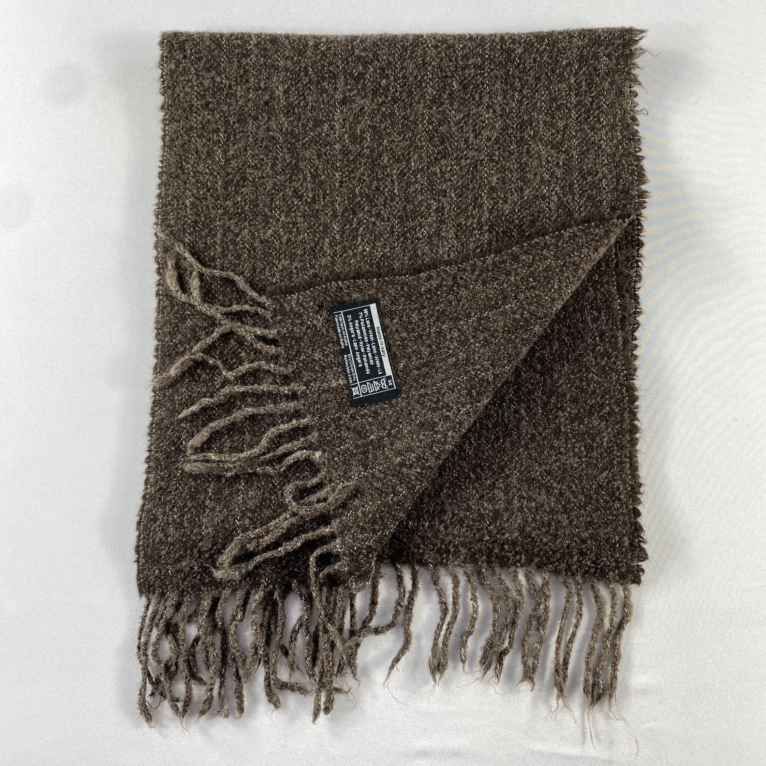 Sonia Rykiel Rykiel Homme Scarf Neck Wrap Wool Muffler Size ONE SIZE - 4 Thumbnail