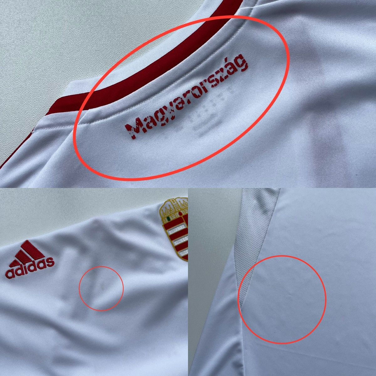 Adidas Adidas Hungary 2016/2017 Away Jersey UEFA Soccer White Rare Size US M / EU 48-50 / 2 - 9 Thumbnail