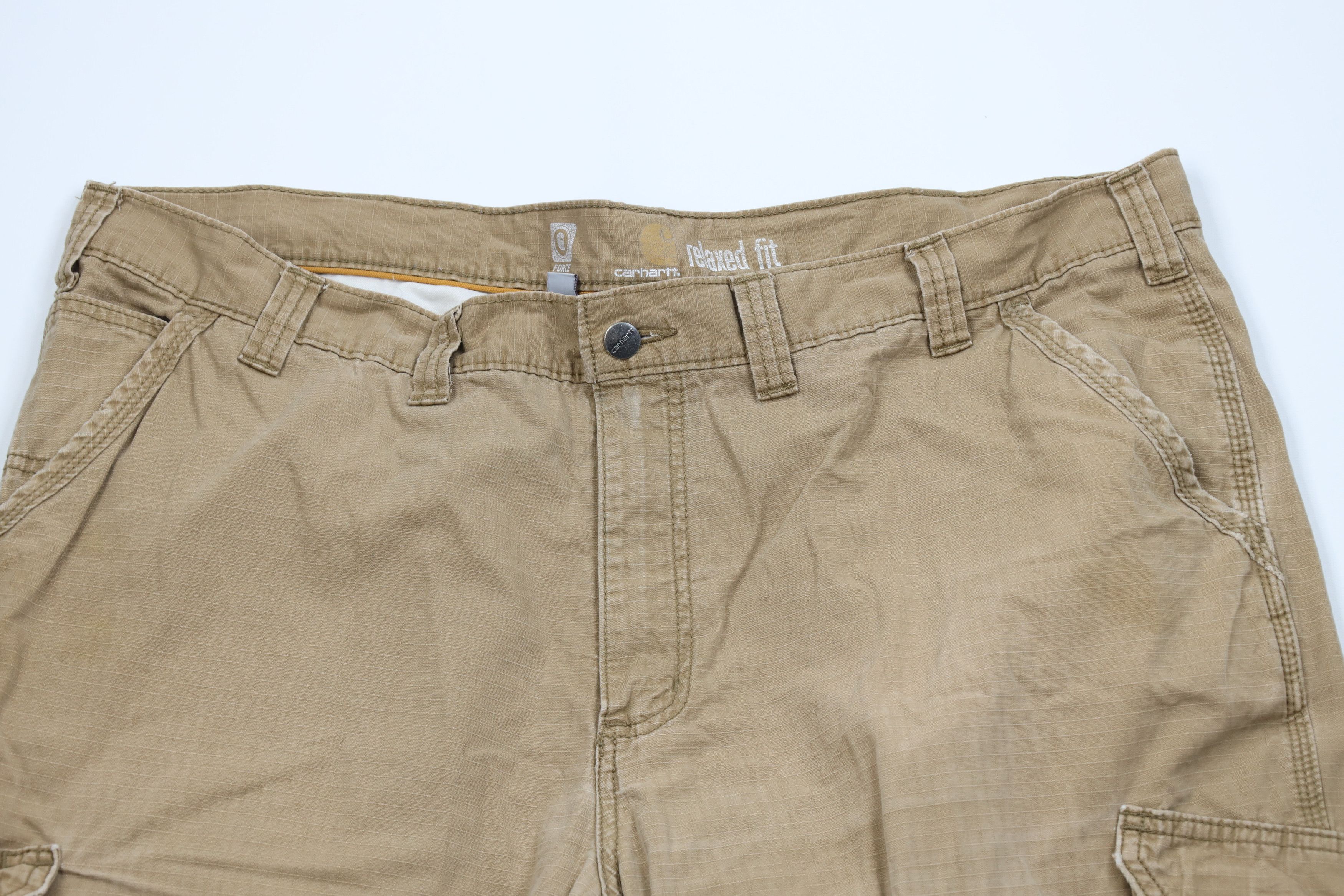 Carhartt Vintage Y2K Carhartt Fit Ripstop Wide Leg Cargo Pants Size US 44 / EU 60 - 2 Thumbnail