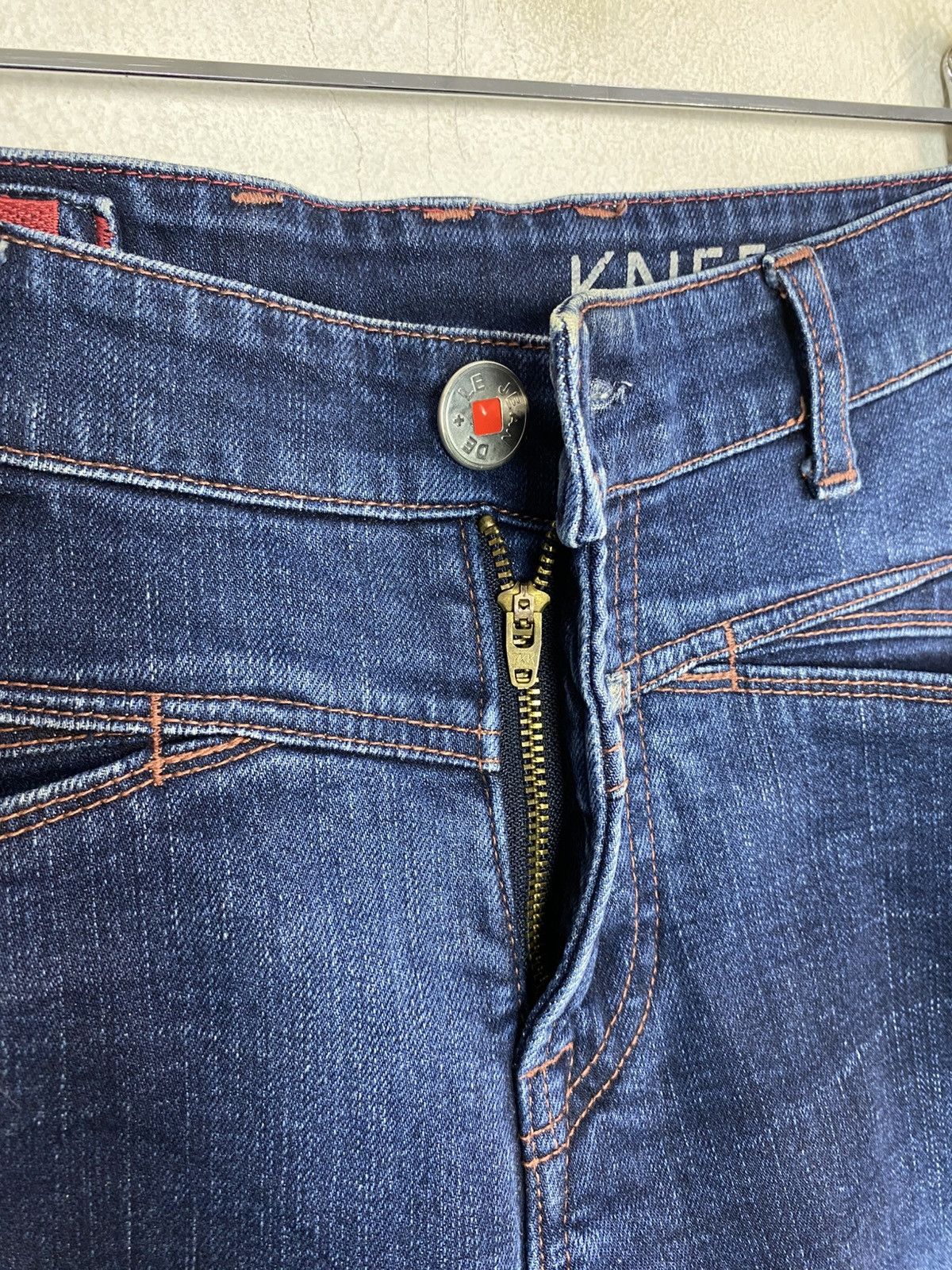 Marithe + Francois Girbaud Le Jean De Marithe Francouis Girbaud Denim Jeans Skinny Cut Size US 30 / EU 46 - 6 Thumbnail