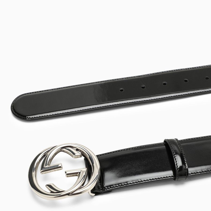 Gucci o1d2blof0824 Size: 80 / GG Leather Belt in Black Size ONE SIZE - 3 Thumbnail