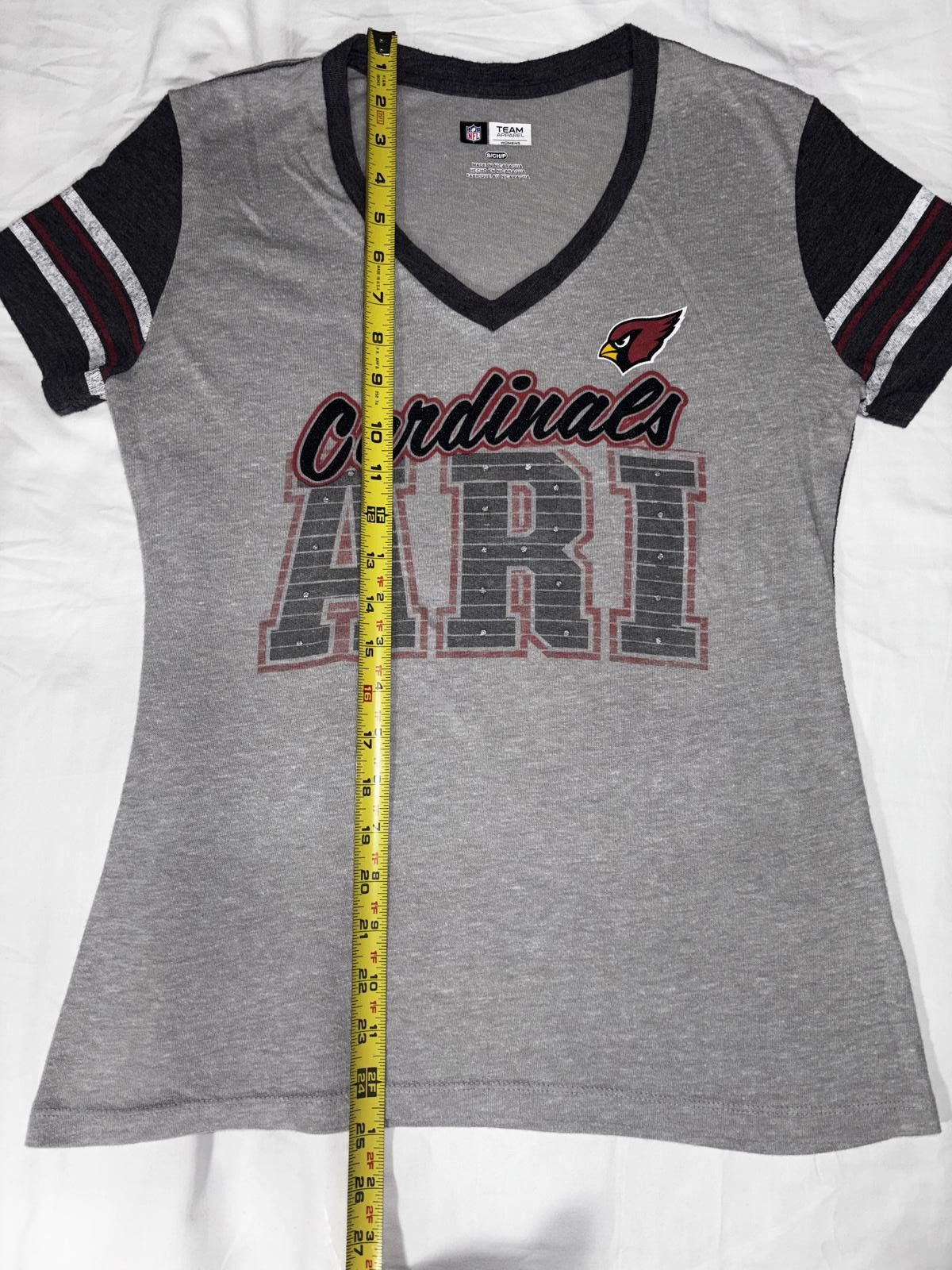 Designer Arizona Cardinals V-Neck Tee - Women's Small Size S / US 4 / IT 40 - 7 Thumbnail